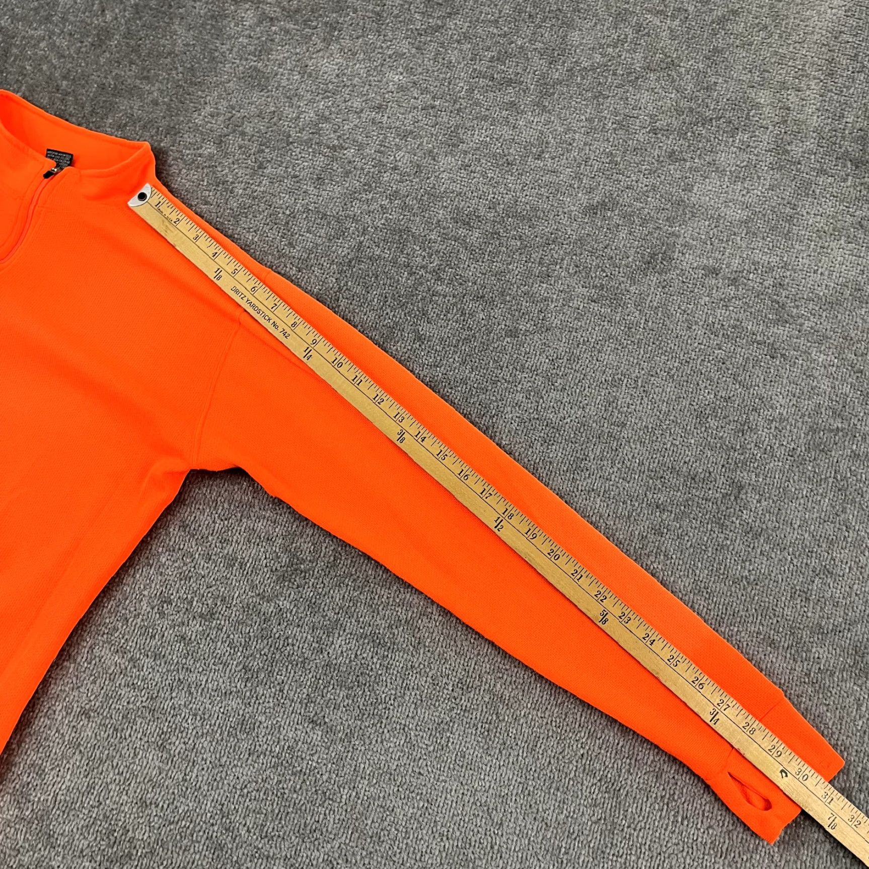 Vintage LL BEAN Jacket Men Medium Neon Orange Running Gear Pullover Safety Protective Size US M / EU 48-50 / 2 - 4 Thumbnail