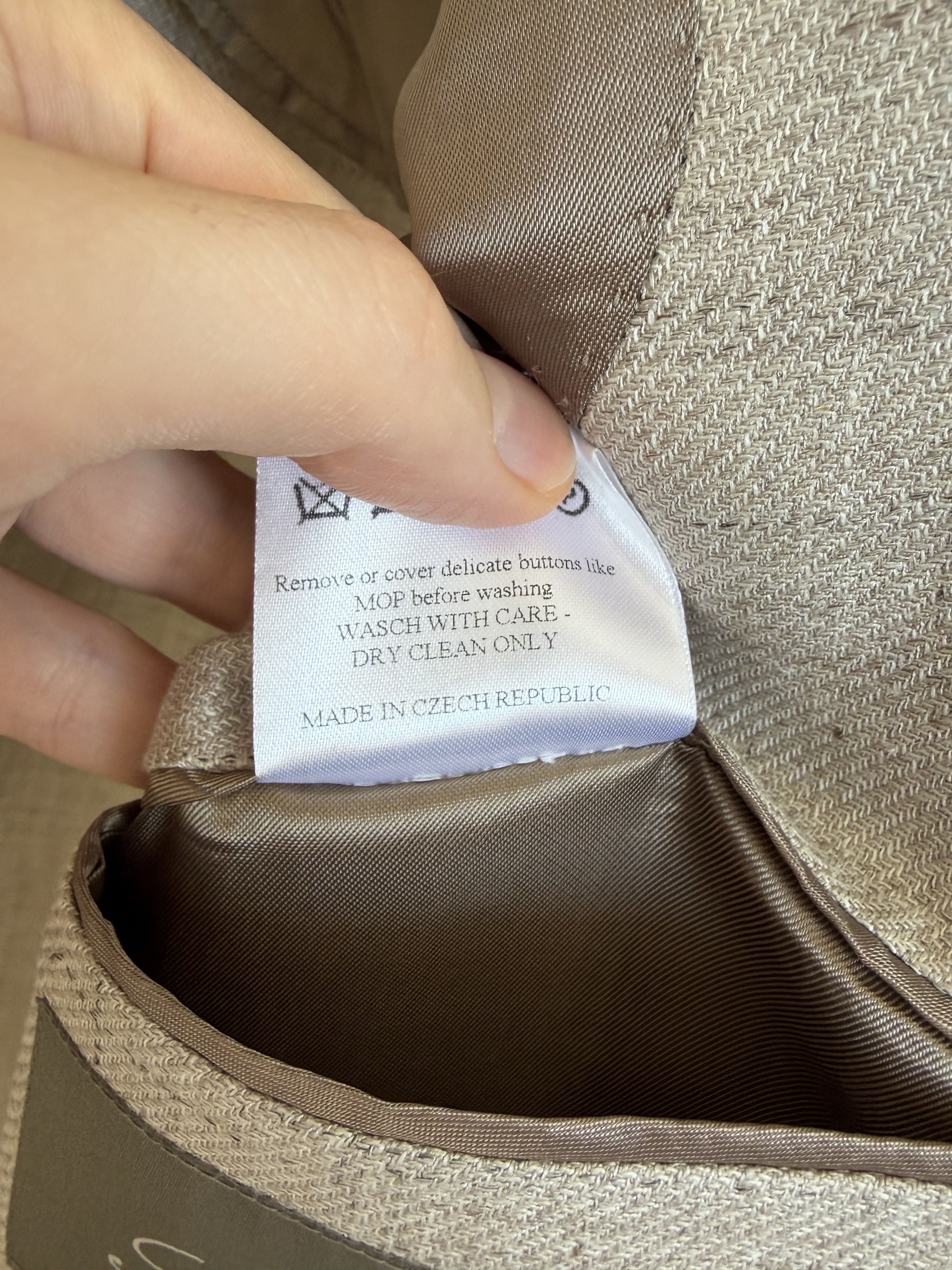 Other NWT Studio 73 beige Loro Piana jacket, size 38R\EU48 Size 38R - 8 Thumbnail