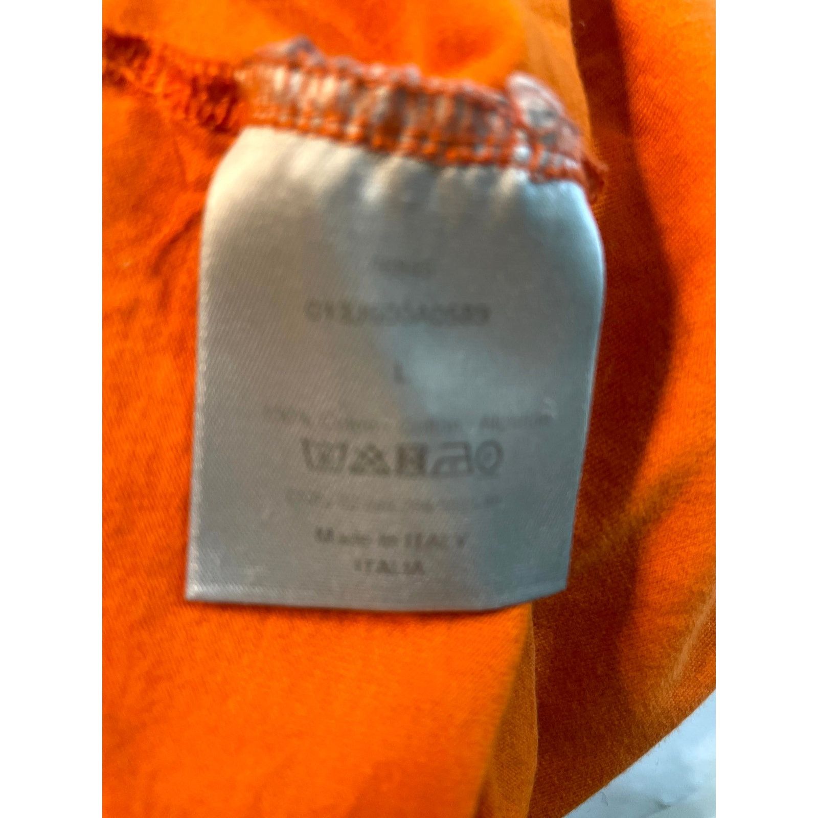 Dior Dior CD Logo Orange Tee Size US L / EU 52-54 / 3 - 6 Thumbnail