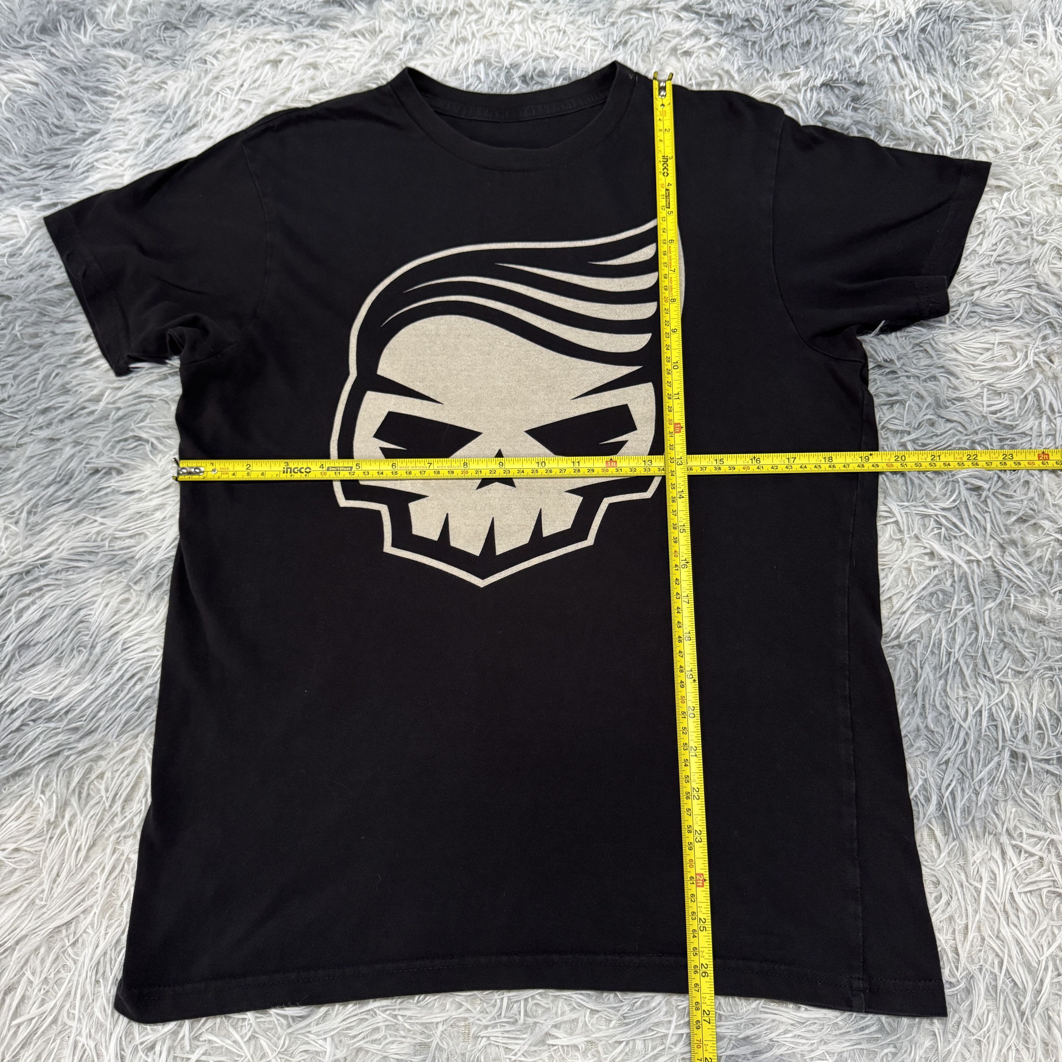 Vintage Rare Skull Logo Your Biker Gang Tshirt Size US M / EU 48-50 / 2 - 4 Thumbnail