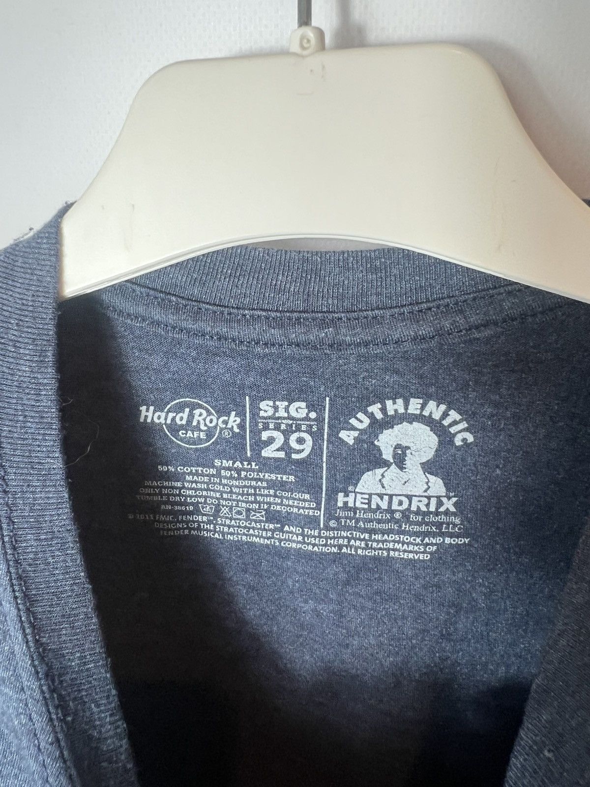Hard Rock Cafe Vintage streetwear band Jimmy Hendrix Hard Rock Cafe T-shirt Size US S / EU 44-46 / 1 - 5 Thumbnail