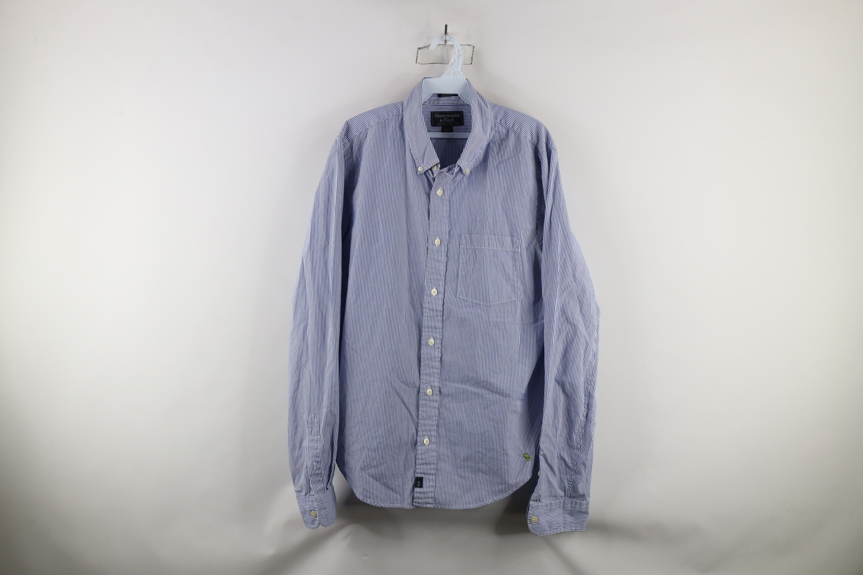 Abercrombie & Fitch × Vintage Vintage Abercrombie & Fitch Collared Button Down Shirt Size US L / EU 52-54 / 3 - 1 Thumbnail