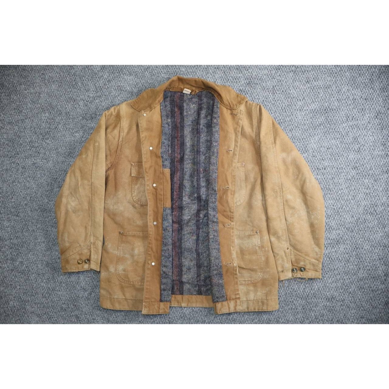 Carhartt Vintage 70s Carhartt Chore Coat Blanket Lined Duck Canvas Size US S / EU 44-46 / 1 - 4 Thumbnail