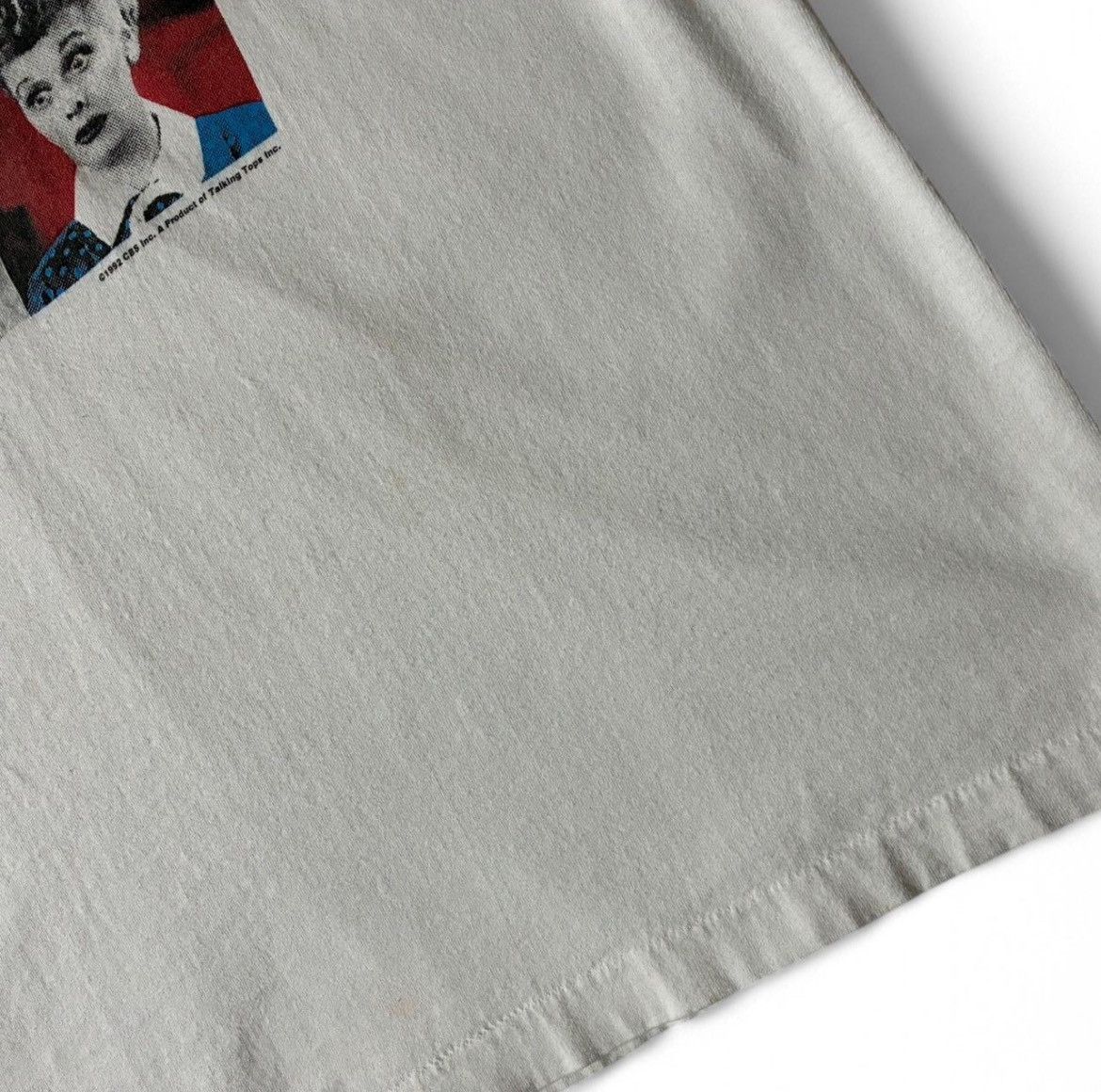 Fruit Of The Loom × Vintage Vintage 1992 I Love Lucy Single Stitch Fruit of the Loom Size US L / EU 52-54 / 3 - 2 Thumbnail