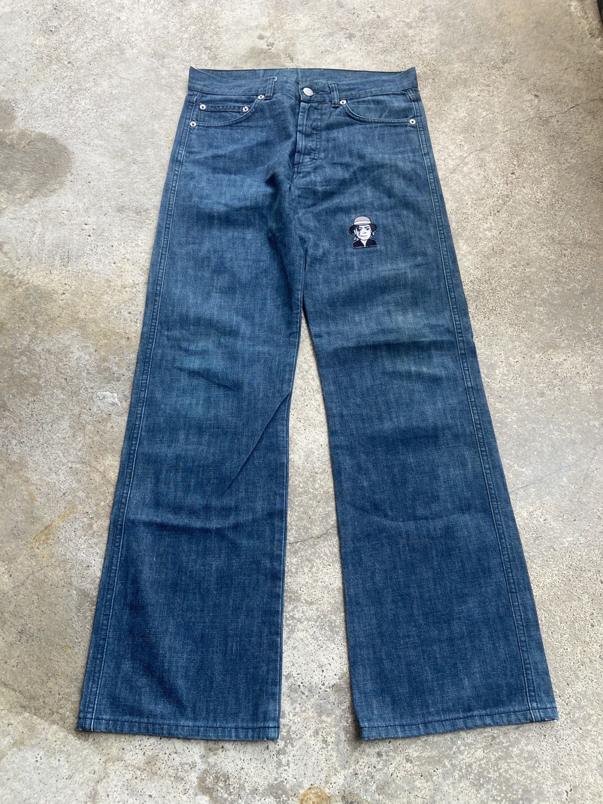 Jil Sander Vintage Jil Sander ‘Raf Simons Era’ Patches Raw Denim Size US 30 / EU 46 - 2 Thumbnail