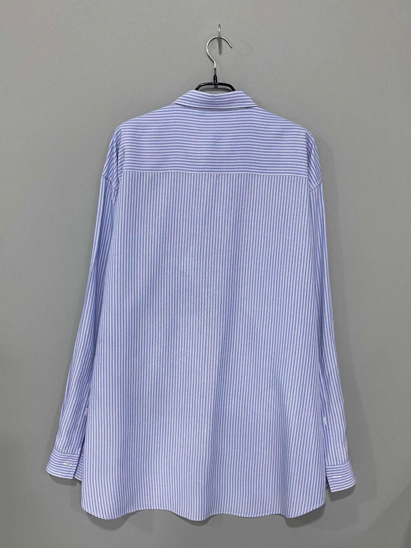 Balenciaga Balenciaga blue and white stripe shirt S Size US S / EU 44-46 / 1 - 3 Thumbnail