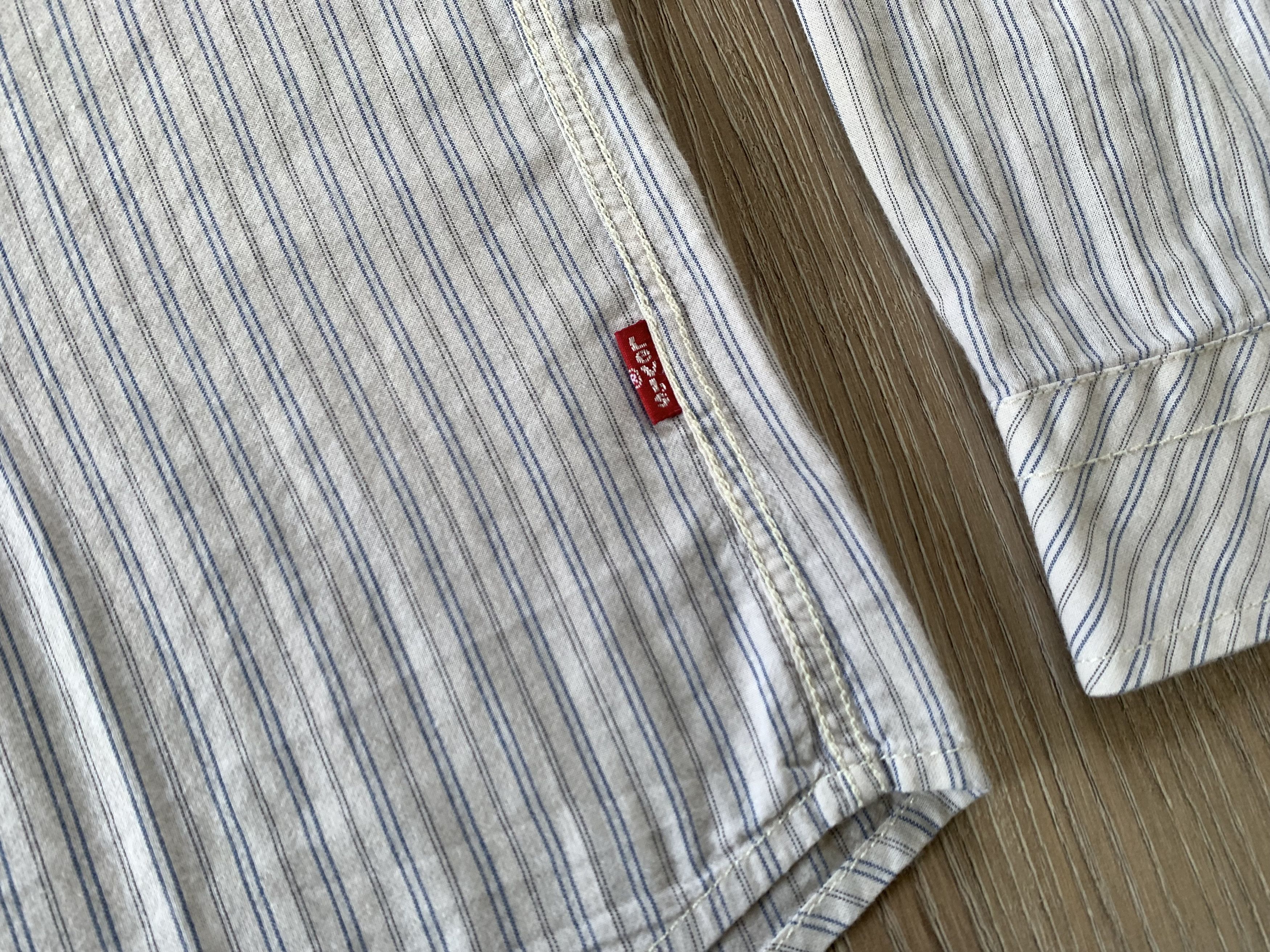 Levi's × Levi's Vintage Clothing Levi's Vintage Long Sleeve Stripe Button Up Shirt Size US L / EU 52-54 / 3 - 6 Thumbnail