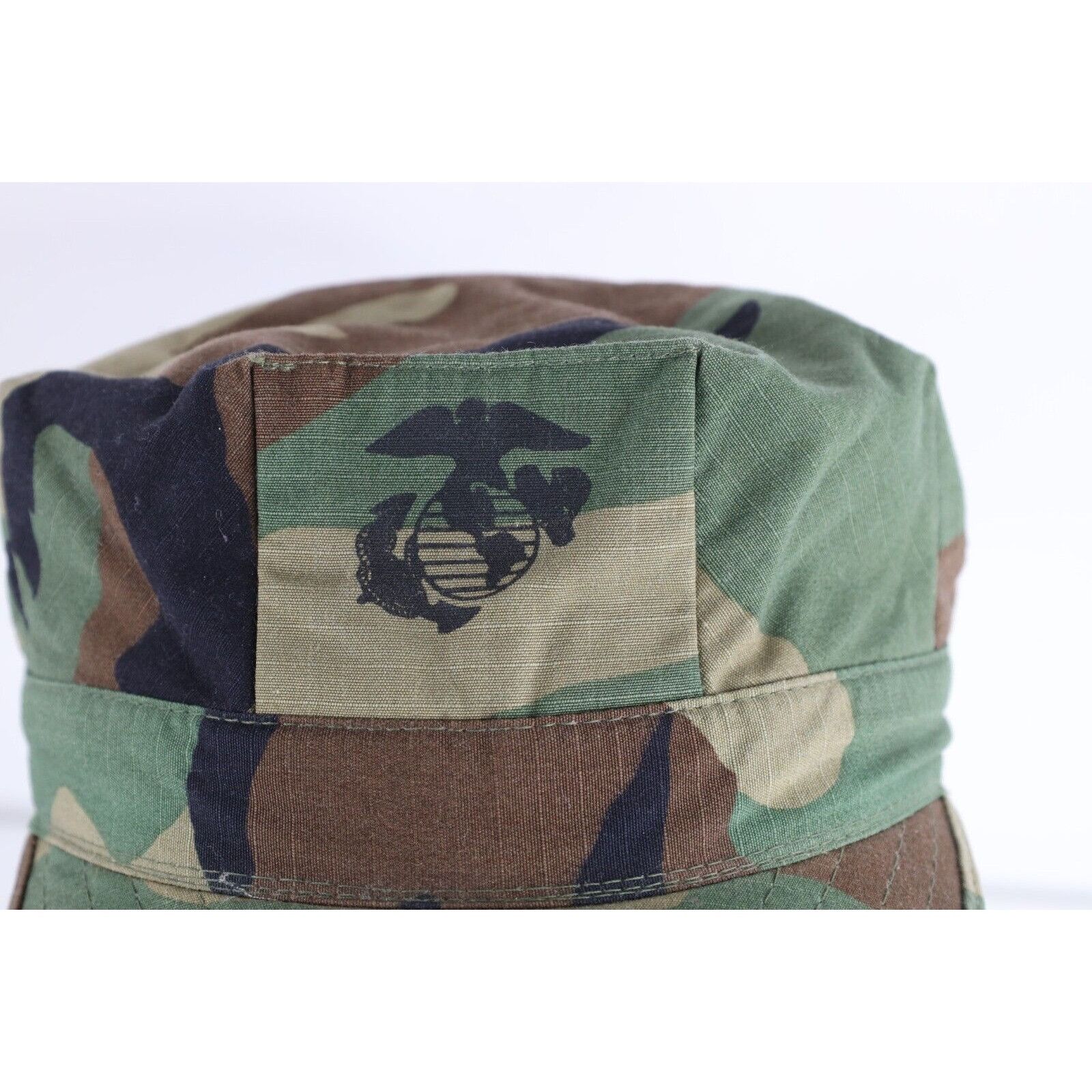 Vintage Vintage 90s USMC Stamped Marines Camouflage Utility Hat Size ONE SIZE - 2 Thumbnail