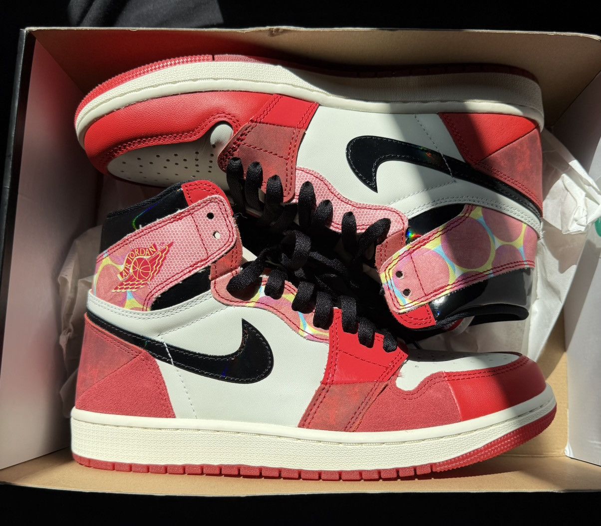 Jordan Brand Jordan 1 spider-man across the spider-verse Size US 9 / EU 42 - 1 Thumbnail