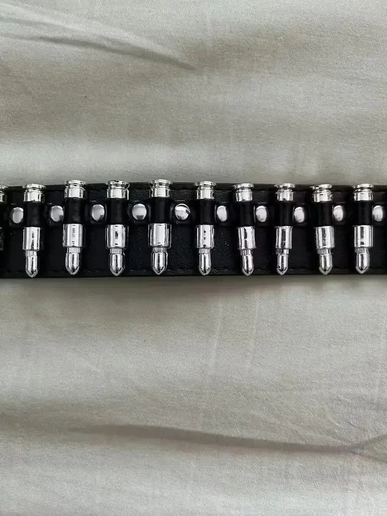 Jewelry Retro Vintage Bullet Studded Belt Size ONE SIZE - 3 Thumbnail