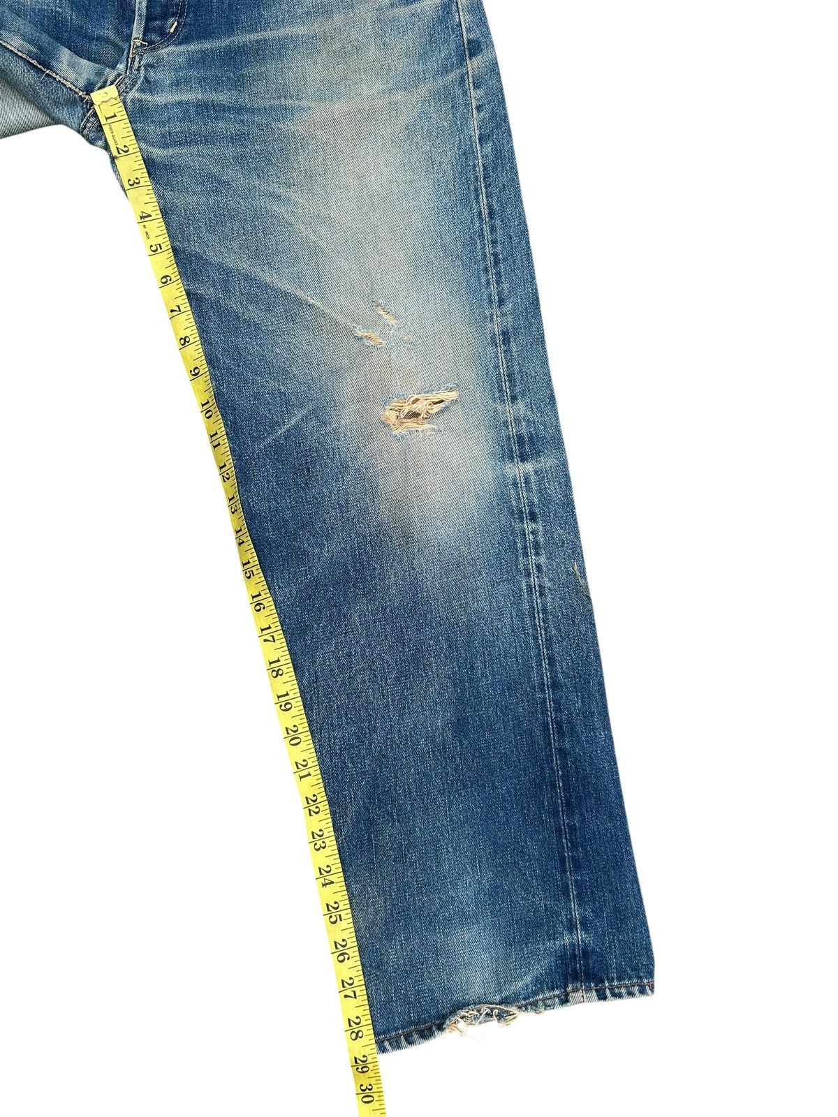 Kapital Vintage HR.Market Selvedge Distressed Denim Jeans Size US 32 / EU 48 - 17 Thumbnail