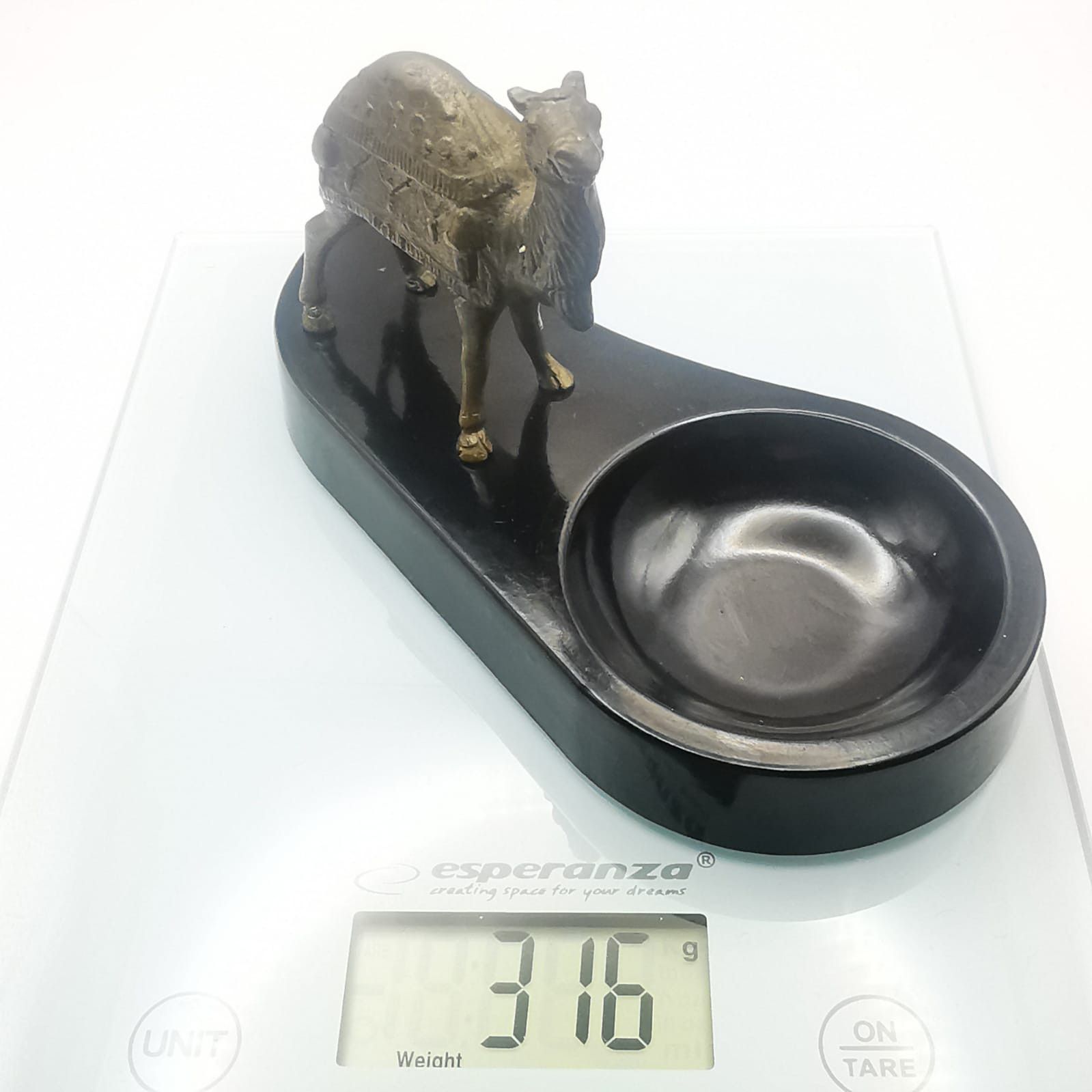 Vintage USSR Vintage Ashtray Limited Edition bronze Alloy Plastic Size ONE SIZE - 5 Thumbnail