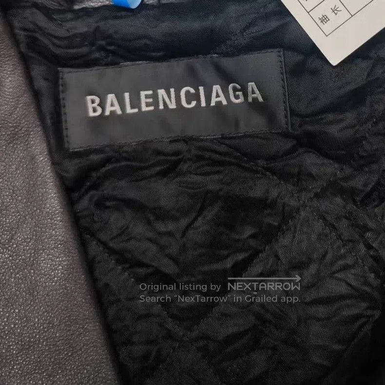 Balenciaga Balenciaga Solid Logo Front Printed Hooded Jacket Size US M / EU 48-50 / 2 - 2 Thumbnail