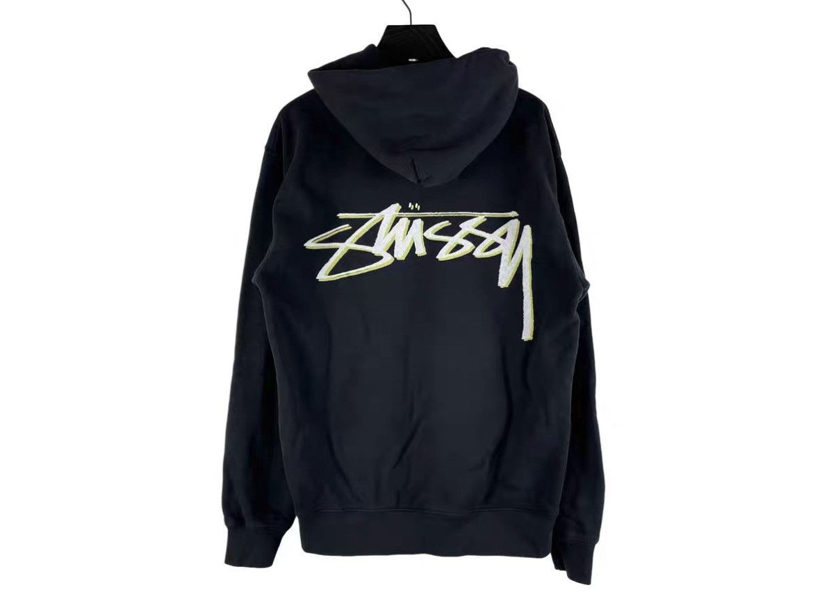 Our Legacy Our Legacy x Stussy Yin Yang Oversized Hoodie J31 Size US S / EU 44-46 / 1 - 2 Thumbnail