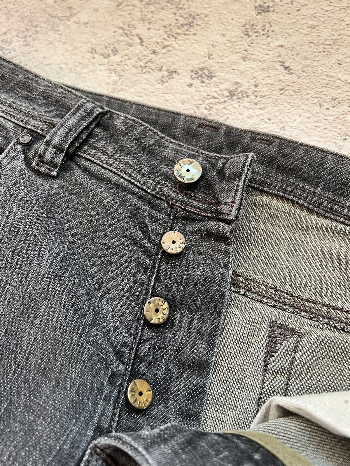 Diesel × Vintage Vintage Y2K Diesel Denim Jeans Size US 33 - 11 Thumbnail