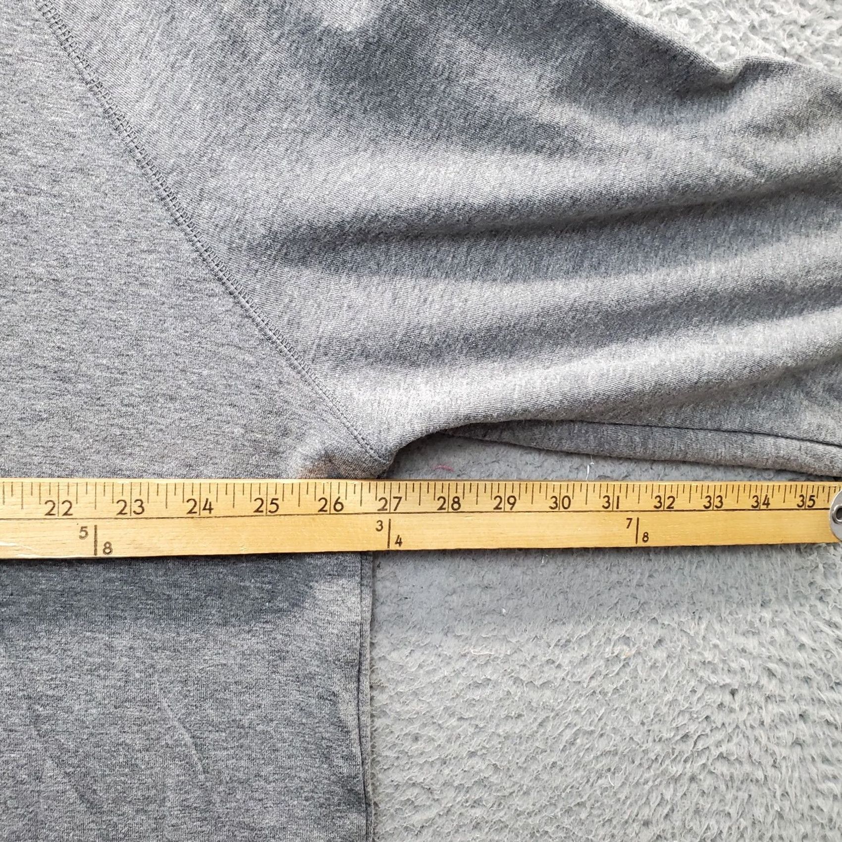Vintage L.L. Bean Sweatshirt Mens 2XL Gray Mock Neck 1/4 Zip Ribbed Cuff Shirt Mens Size 2XL Gray Size US XXL / EU 58 / 5 - 5 Thumbnail