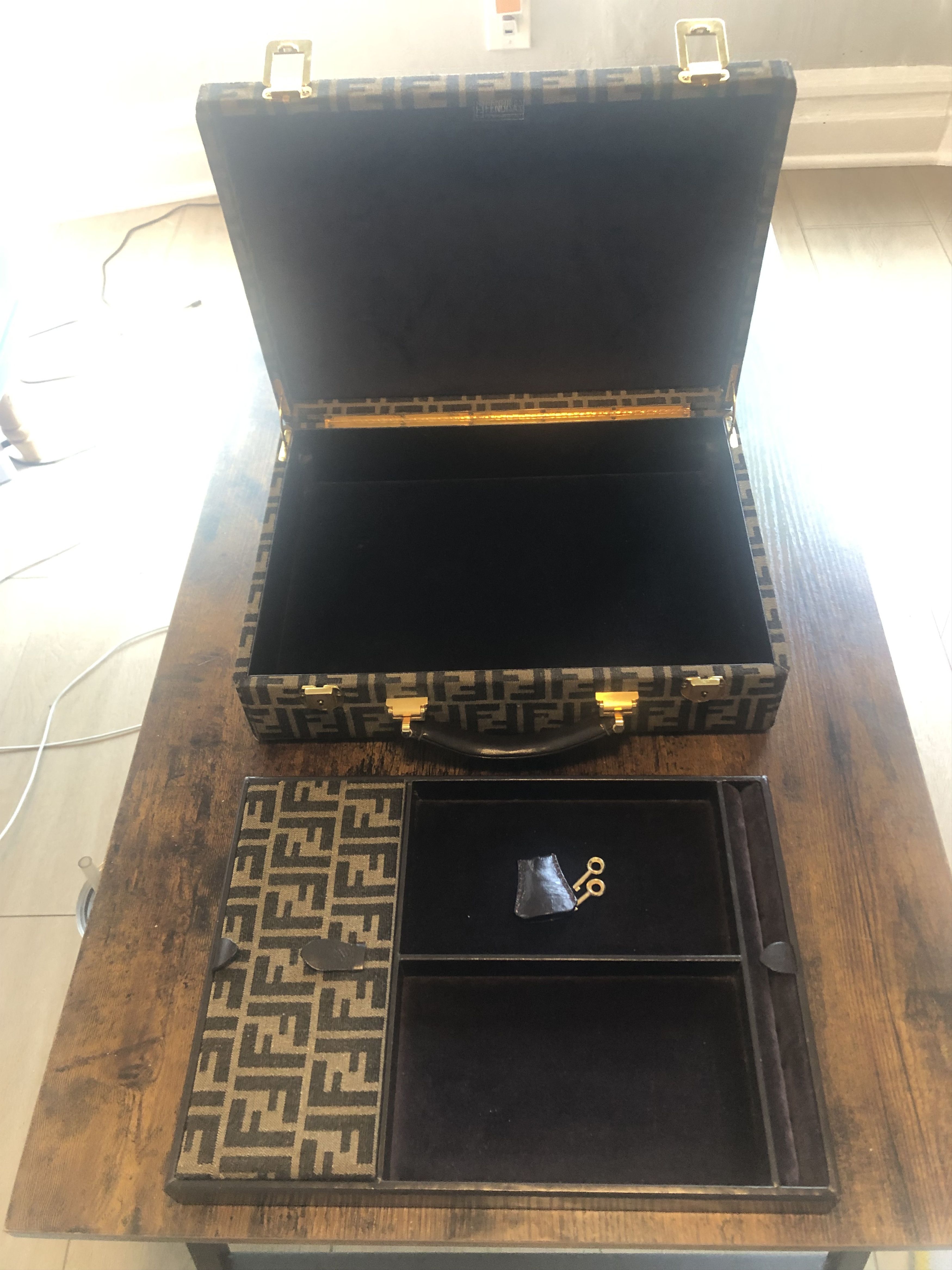 Fendi Fendi Vintage RARE Trunk/Jewelry Case Size ONE SIZE - 14 Thumbnail