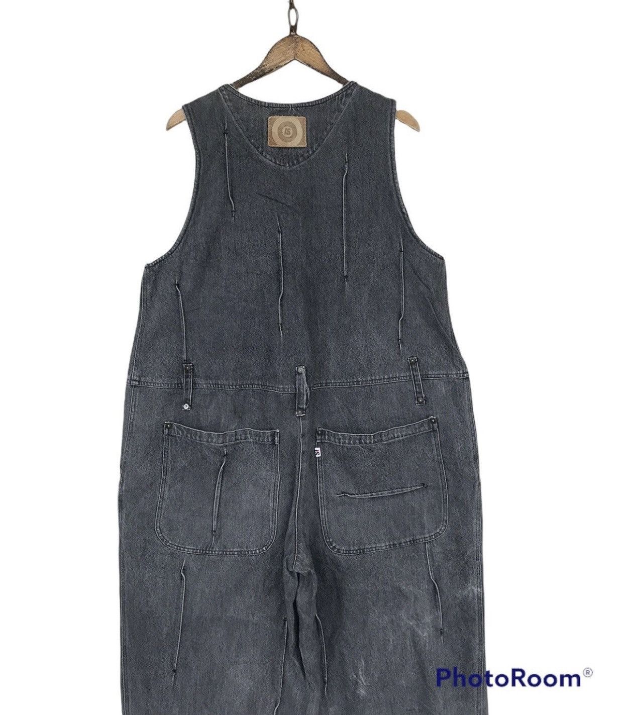 Issey Miyake Vintage Rare🔥Issey Miyake Overalls Denim Size US 44 / EU 60 - 5 Thumbnail