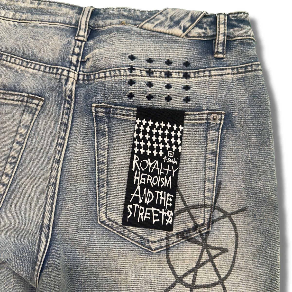 Ksubi Ksubi Chopper Short “Nowhere Punk Blue” Size US 28 / EU 44 - 4 Thumbnail