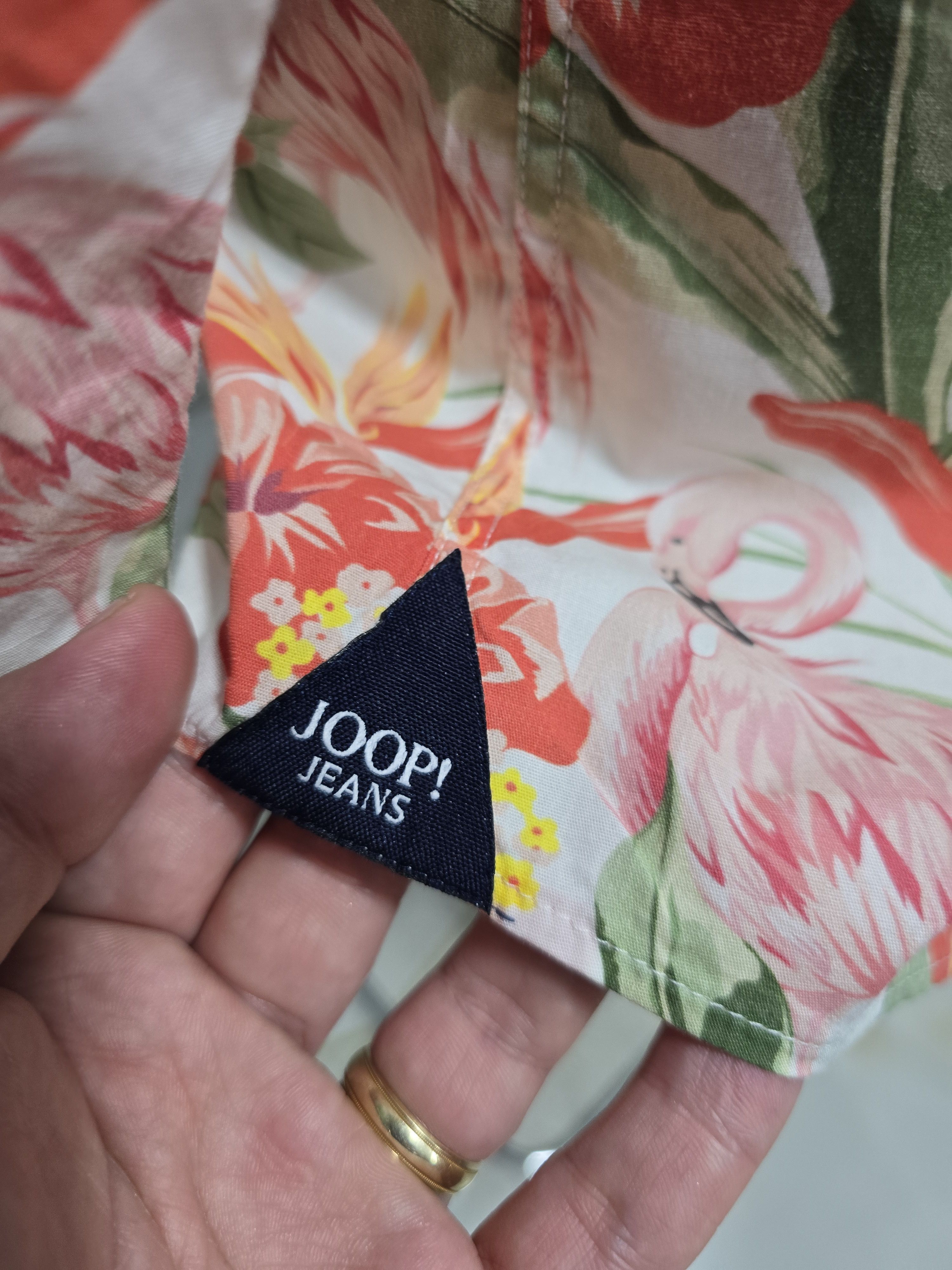 Joop! JOOP shirt size MEDIUM, new , flamingo pattern Size US M / EU 48-50 / 2 - 5 Thumbnail