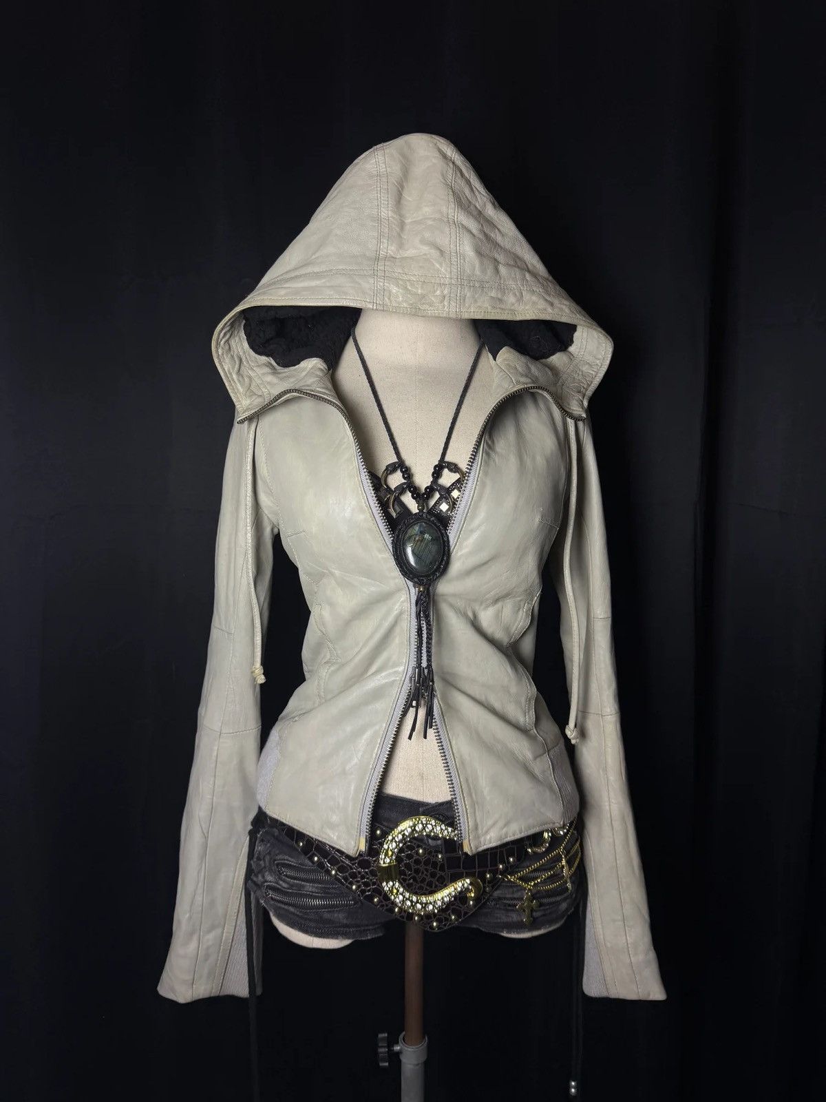 MOUSSY B2V-MOUSSY LEATHER JACKETS ༒ *RARE* Size US M / EU 48-50 / 2 - 5 Thumbnail