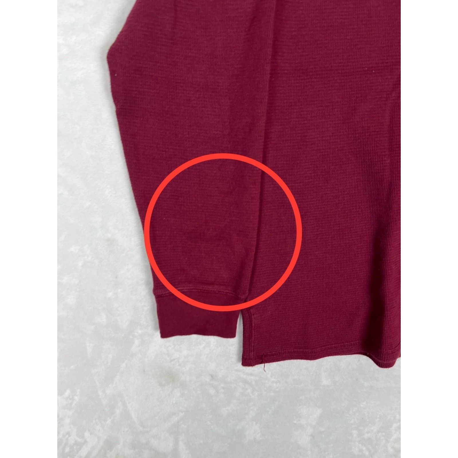 Polo Ralph Lauren Polo Ralph Lauren Sleep Shirt Red Size XL Waffle Knit 100% C Size US XL / EU 56 / 4 - 8 Thumbnail