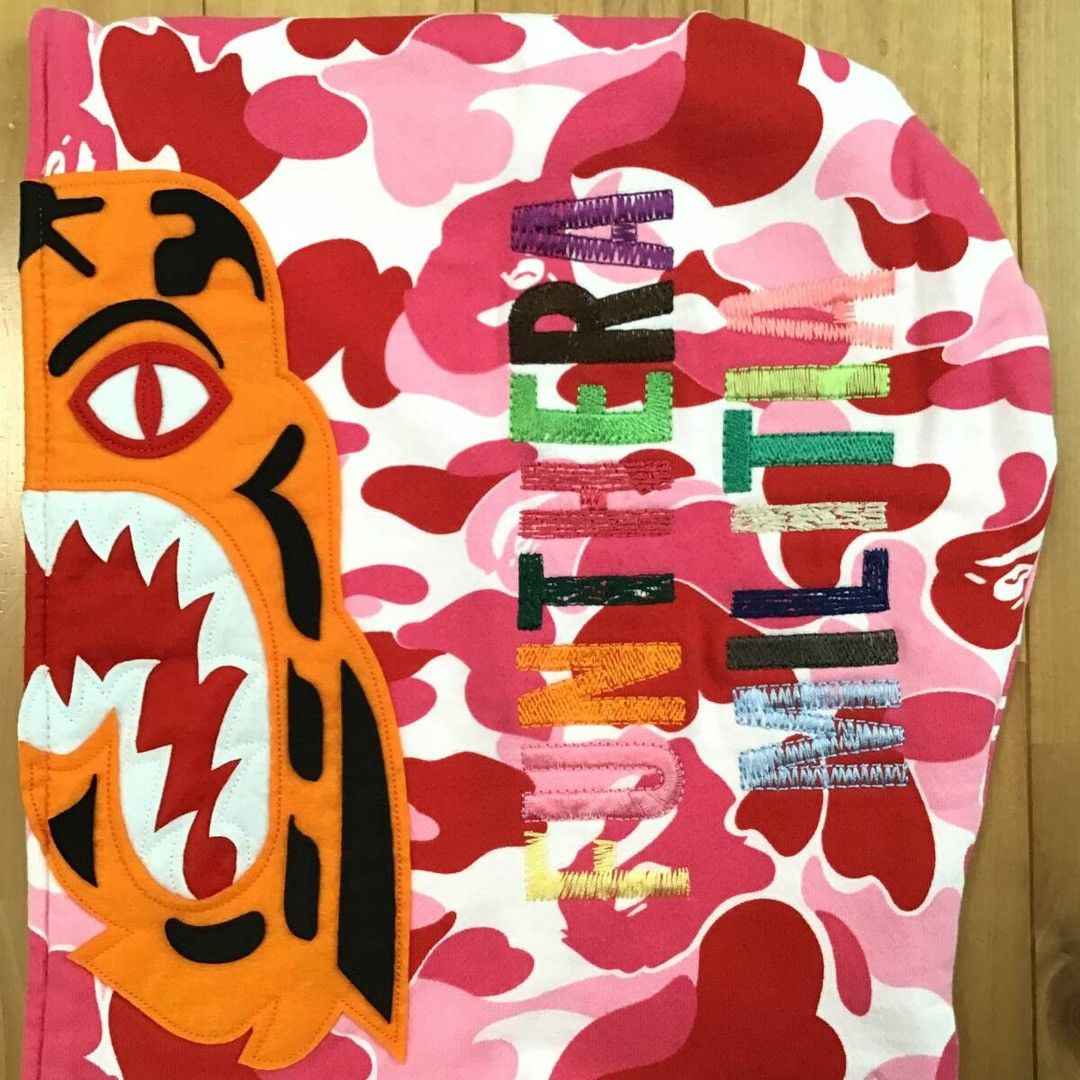 Bape BAPE ABC camo pink tiger full zip hoodie a bathing ape Size US XL / EU 56 / 4 - 5 Thumbnail