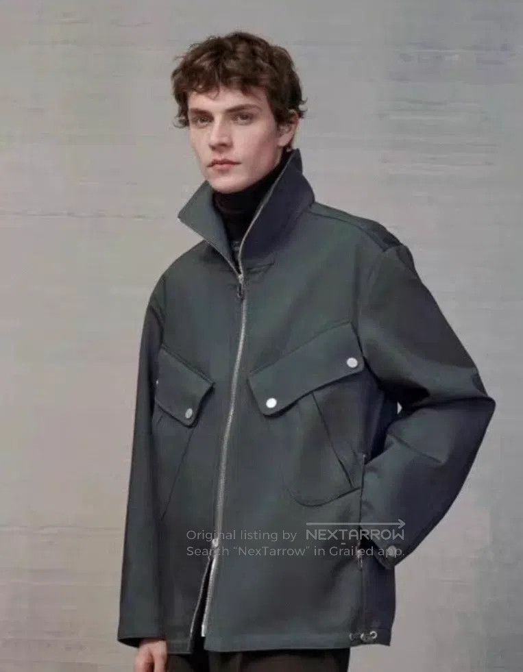 Hermes Hermes Windbreaker, jacket, stand collar jacket Size US M / EU 48-50 / 2 - 9 Thumbnail