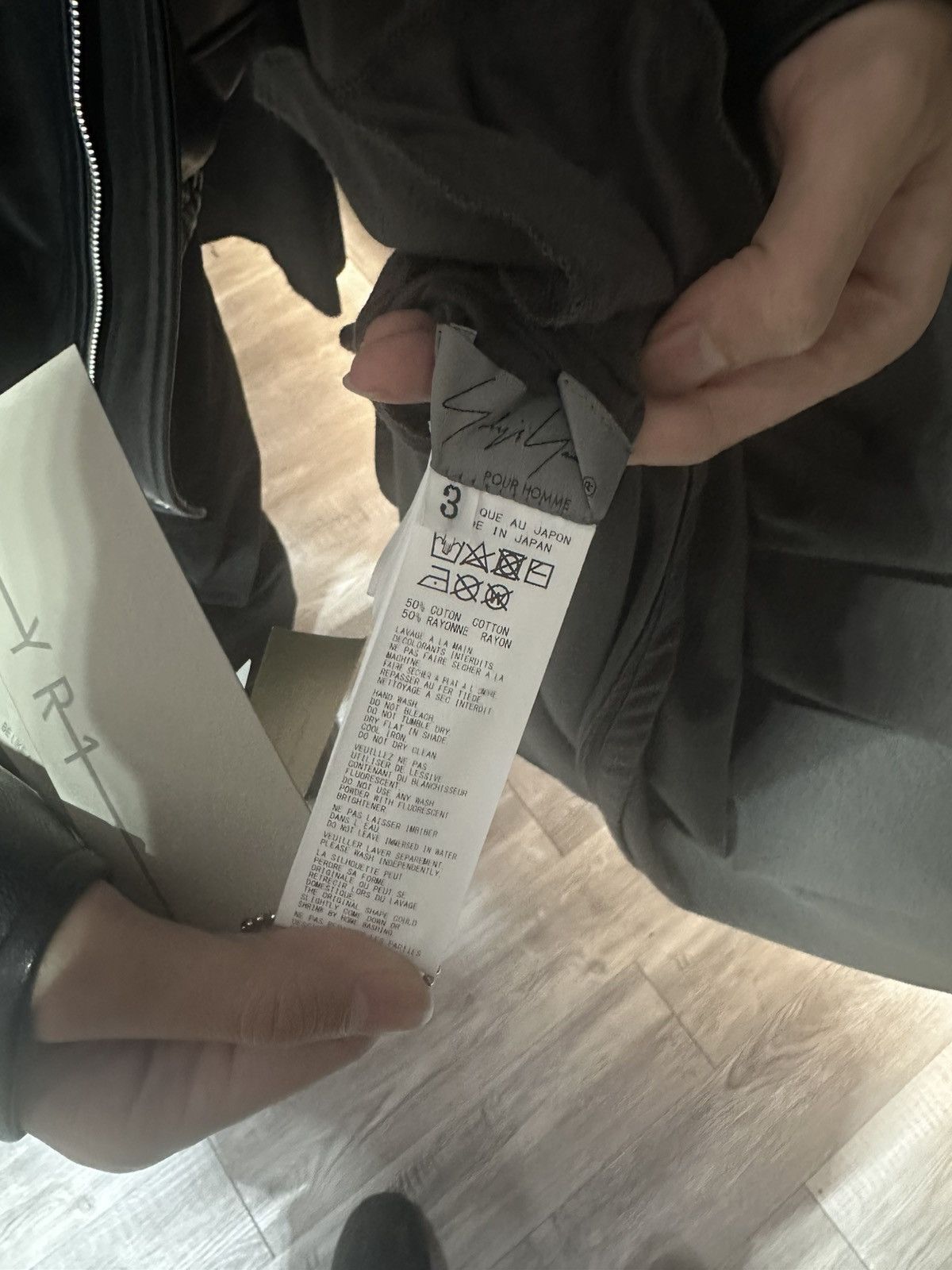 Yohji Yamamoto Yohji yamamoto big long sleeve tee ( one size) Size US M / EU 48-50 / 2 - 4 Thumbnail