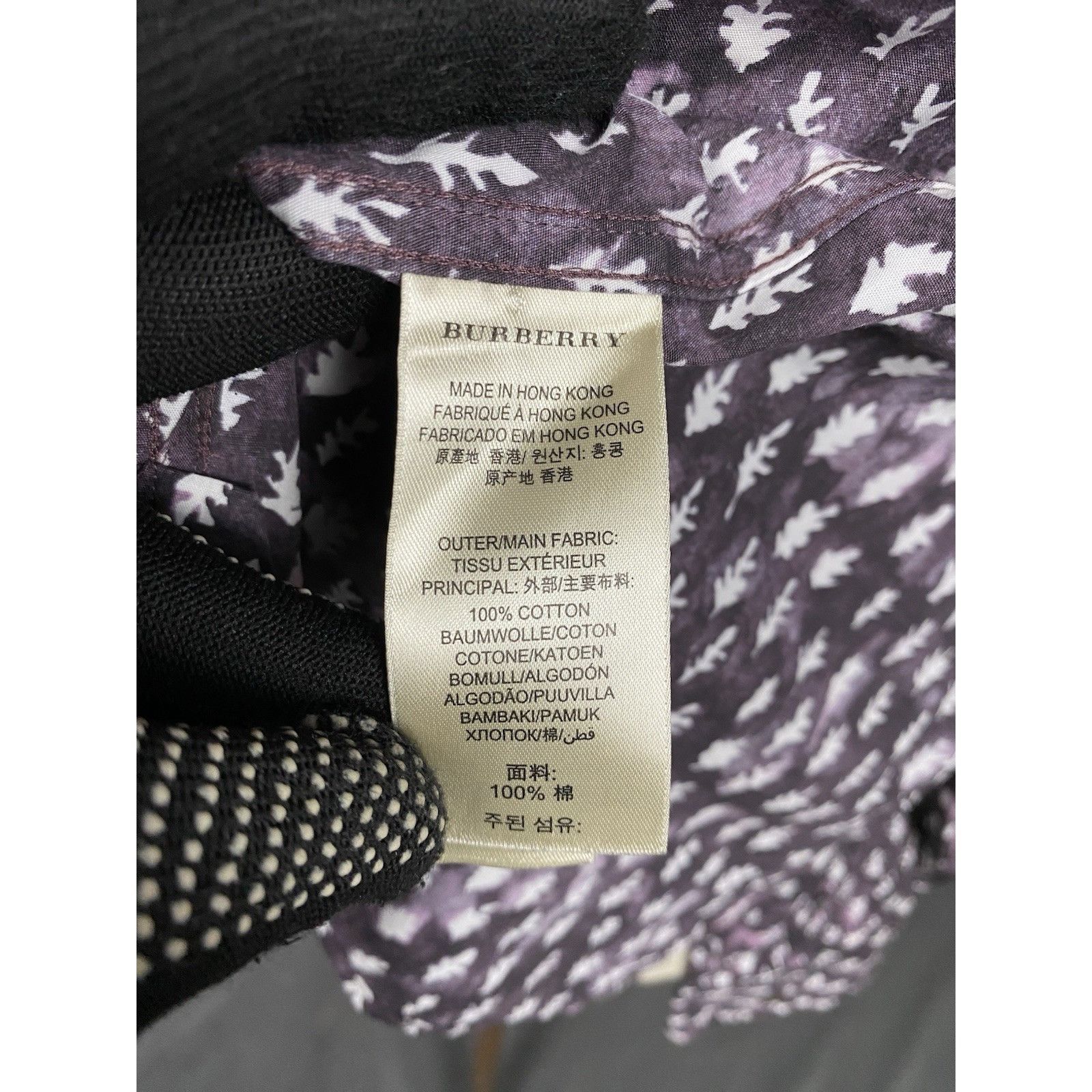 Burberry MINT! Burberry Brit Men's Purple Longsleeve Shirt Size M Size US M / EU 48-50 / 2 - 11 Thumbnail