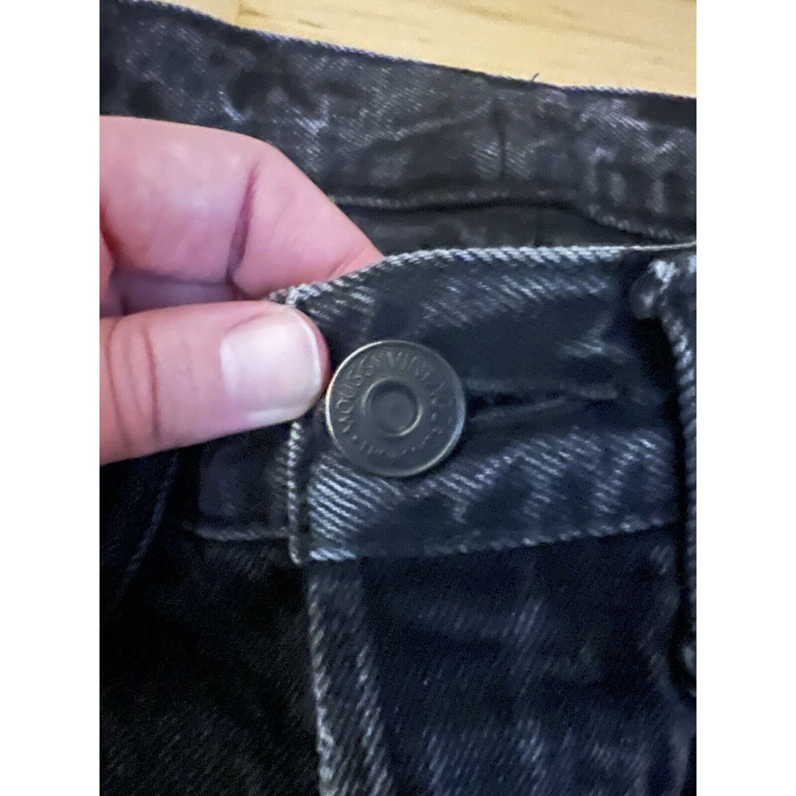 MOUSSY Moussy redlands skinny jeans Grey Black Distressed 25 X 24 Size 25" / US 0 / IT 36 - 4 Thumbnail