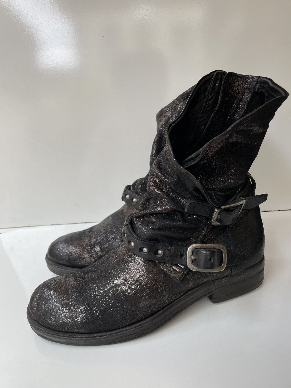 A.S.98 A.S.98 Distressed Boho Women's Ankle Boots EUR 39 /USA 8.5-9 Size US 9 / IT 39 - 1 Thumbnail