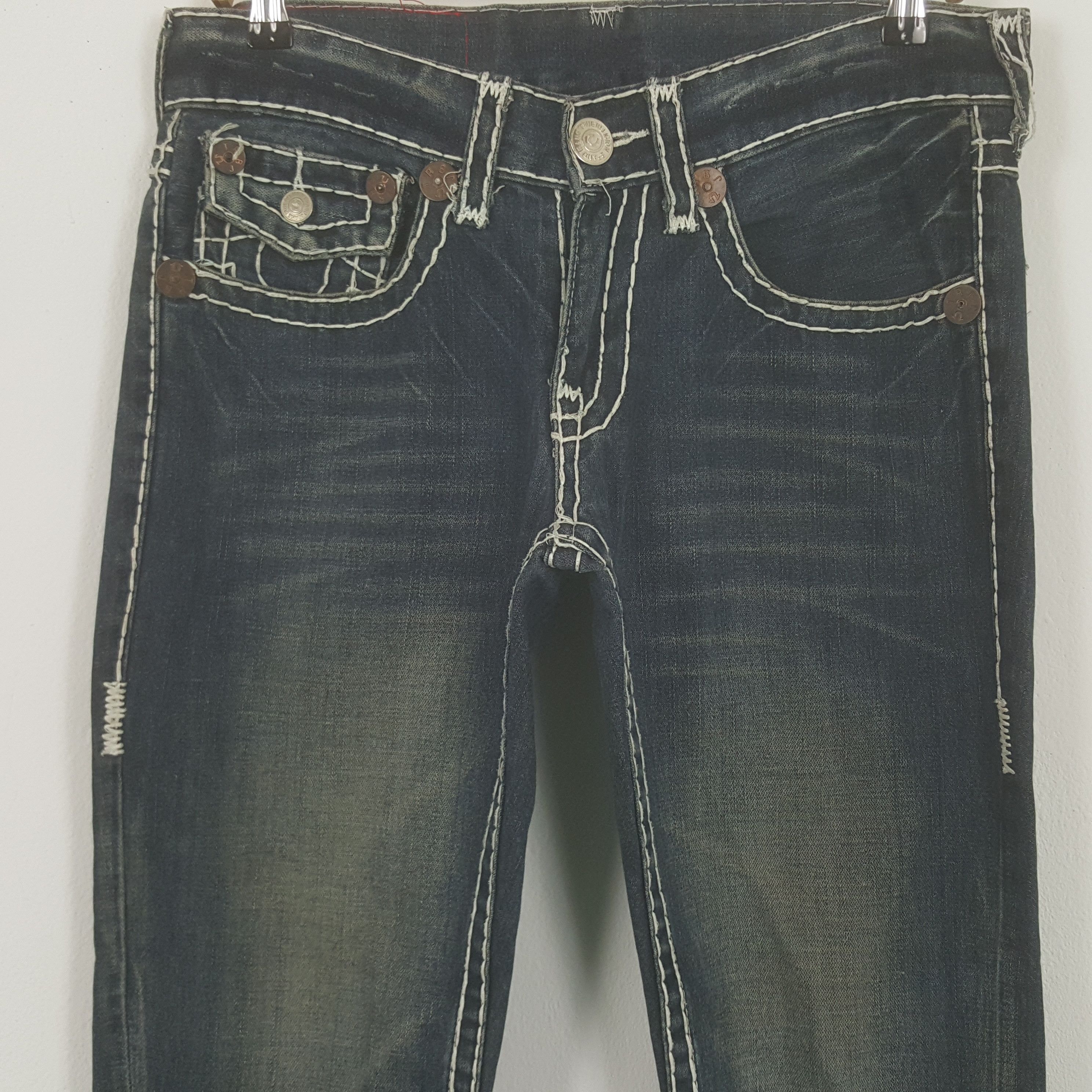 True Religion × Vintage Vintage True Religion JOEY SUPER T Denim Jeans Size US 33 - 5 Thumbnail