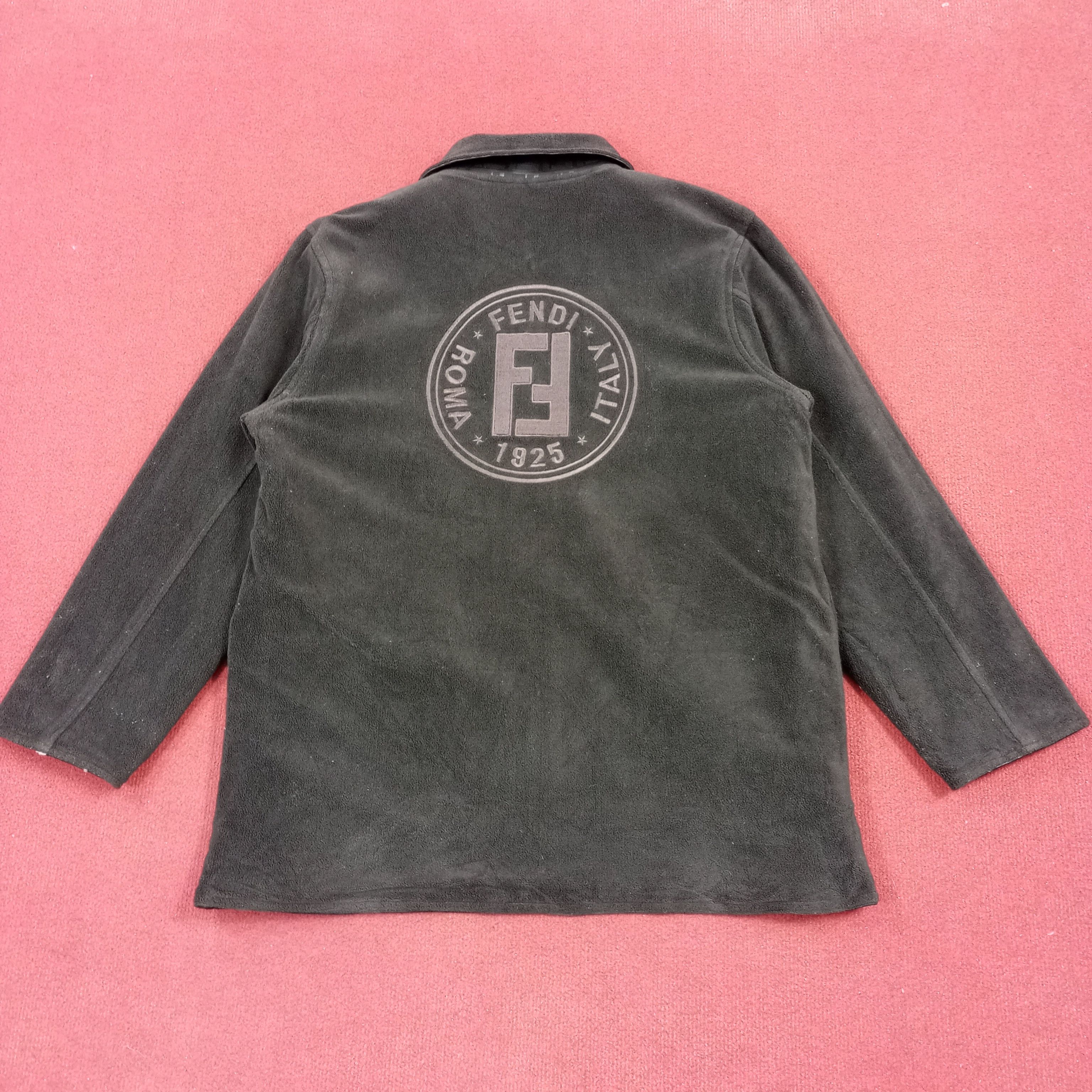 Fendi × Vintage Fendi Luxury Fashion Brand Reversible Jacket Size US L / EU 52-54 / 3 - 6 Thumbnail