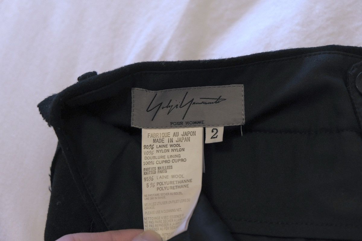 Yohji Yamamoto Yohji Yamamoto pour homme wool trousers wrap AW05/06 Size US 34 / EU 50 - 5 Thumbnail