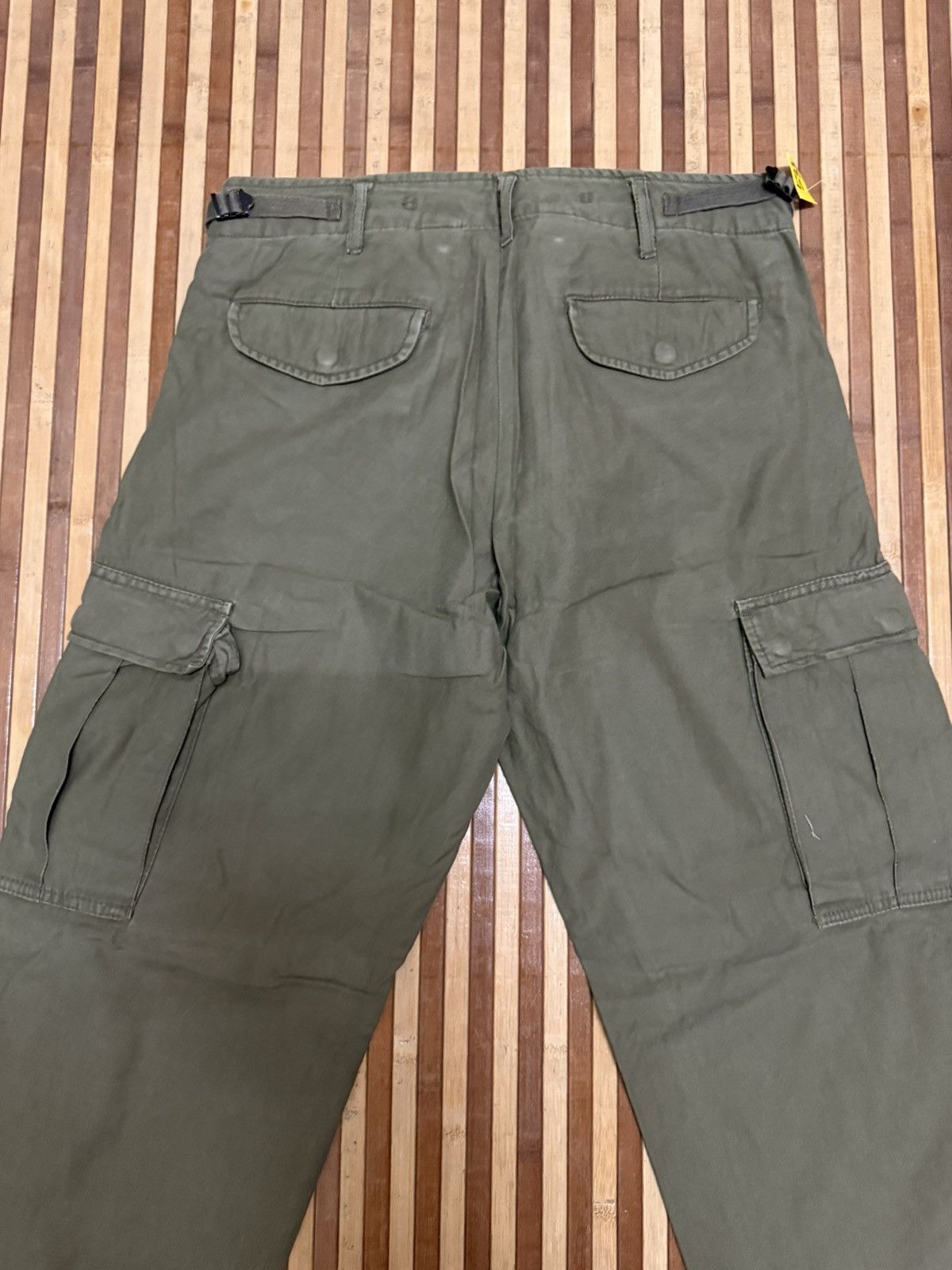 Vintage Vintage The World Cargo Back Number Cargo Pants Streetwear Size US 30 / EU 46 - 7 Thumbnail