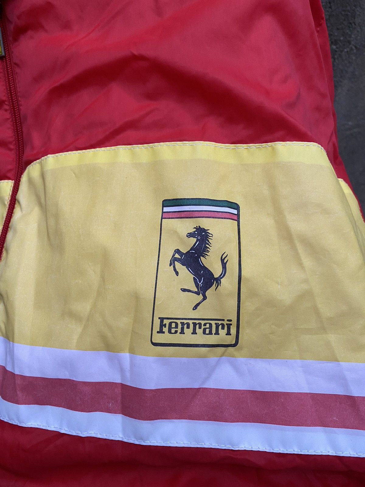 Ferrari × Vintage Vintage 86 Promoprint Ferrari Del 23 Luglio Light Jacket Size US XL / EU 56 / 4 - 5 Thumbnail