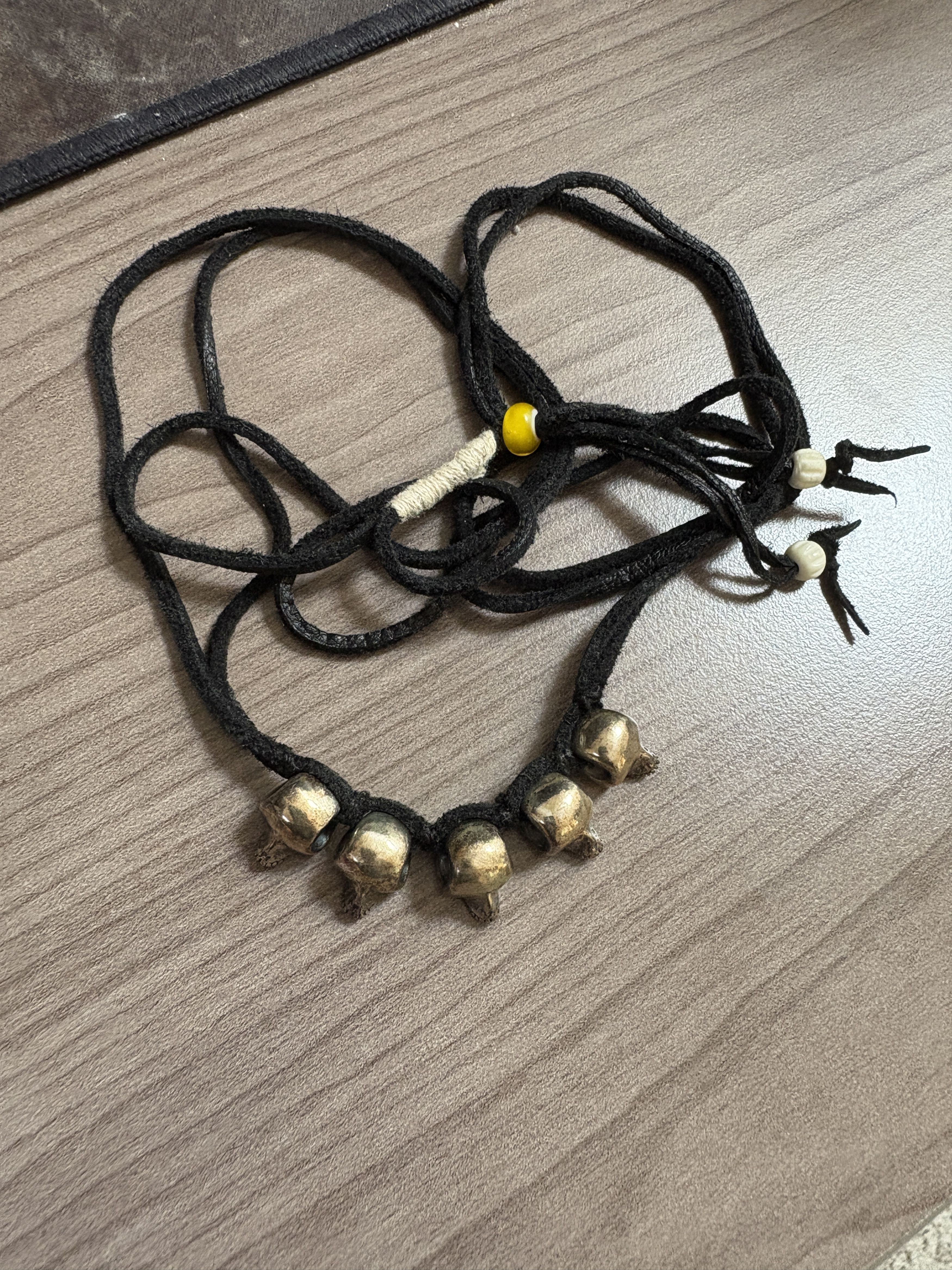 Undercover Undercover “FUCK FINGER” silver necklace | Grailed