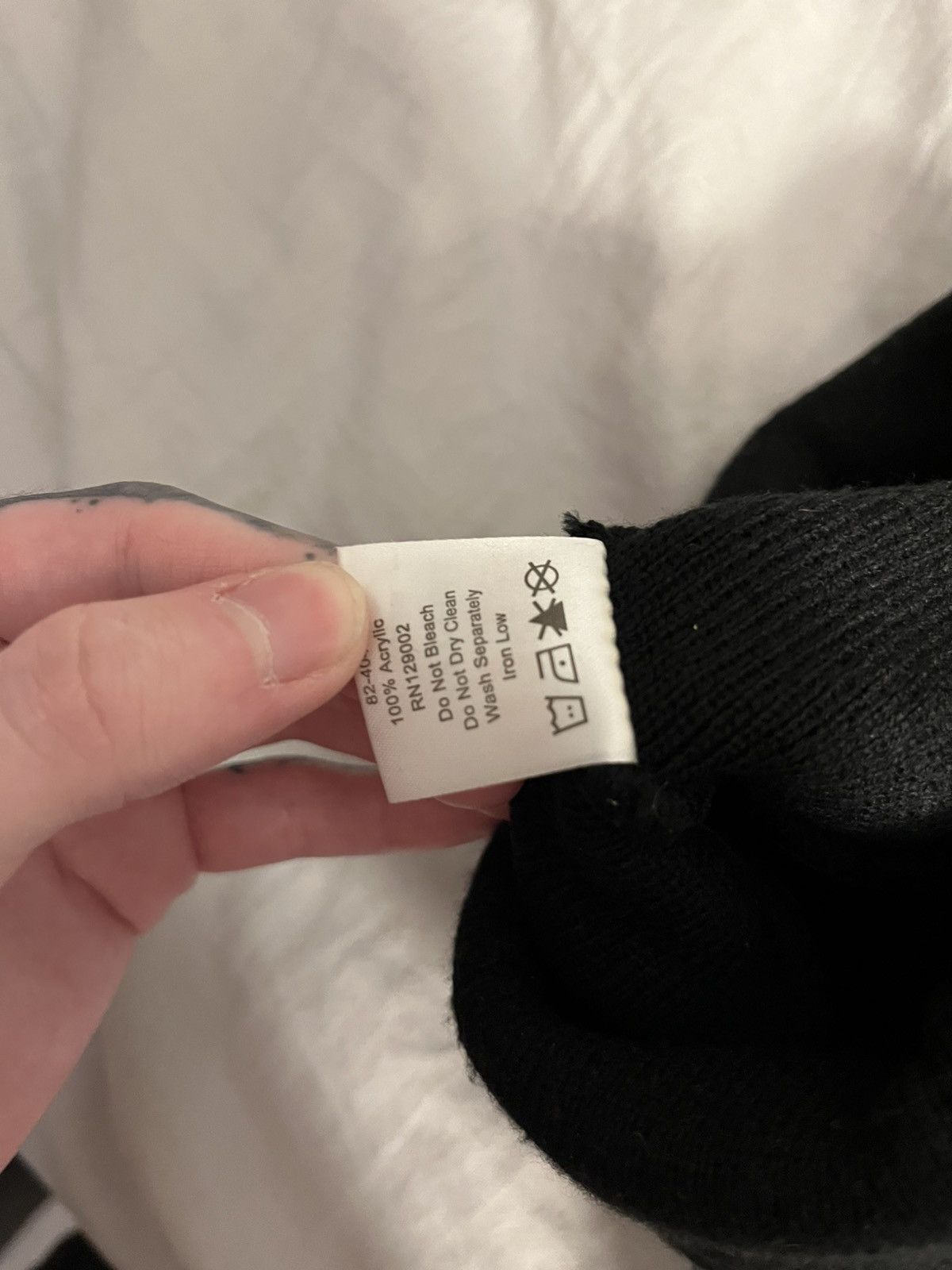 Other 6ix6ix6ix black logo beanie Size ONE SIZE - 4 Thumbnail