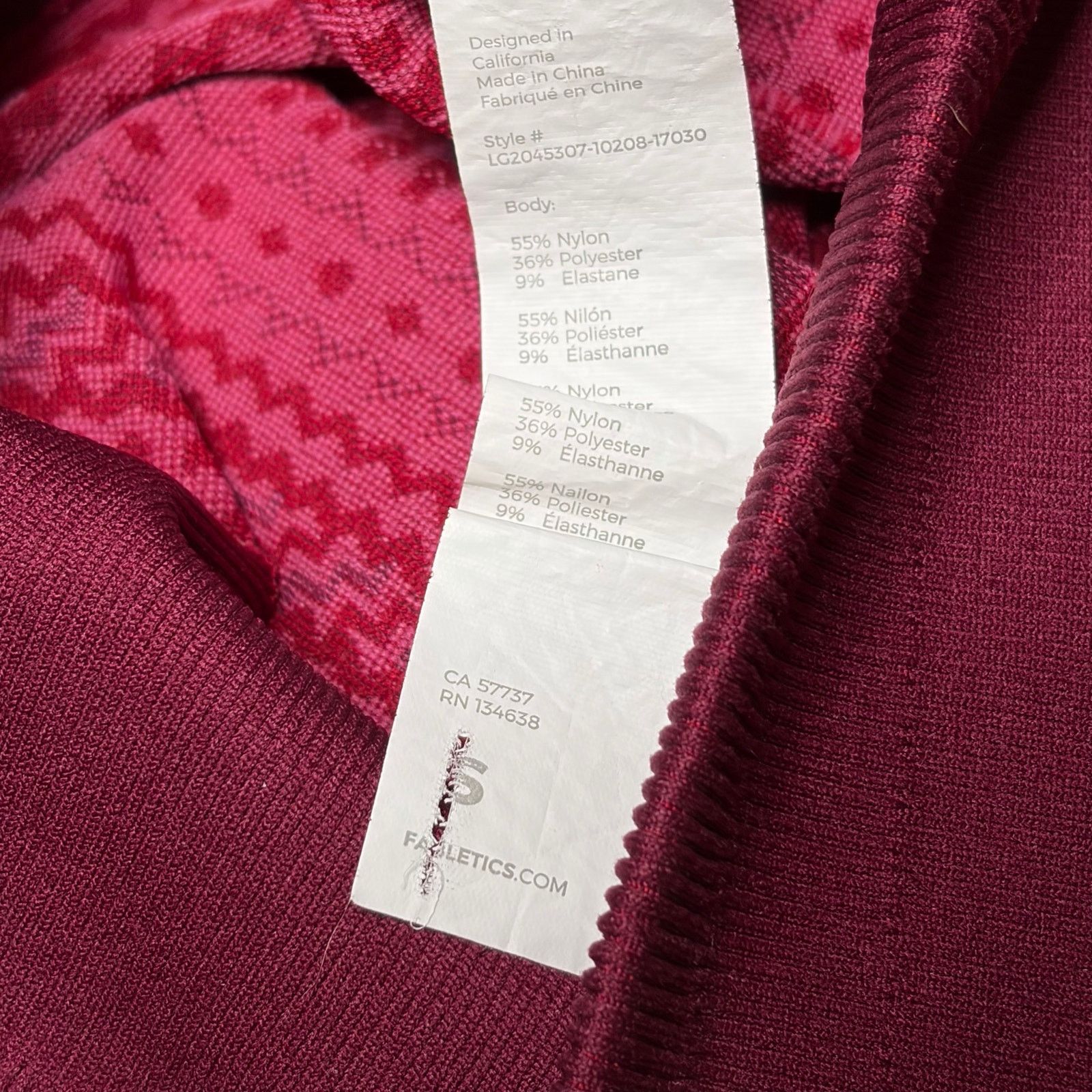 Fabletics Fabletics Tolly Seamless Base Layer Set Top M Leggings S gym Size M / US 6-8 / IT 42-44 - 10 Thumbnail