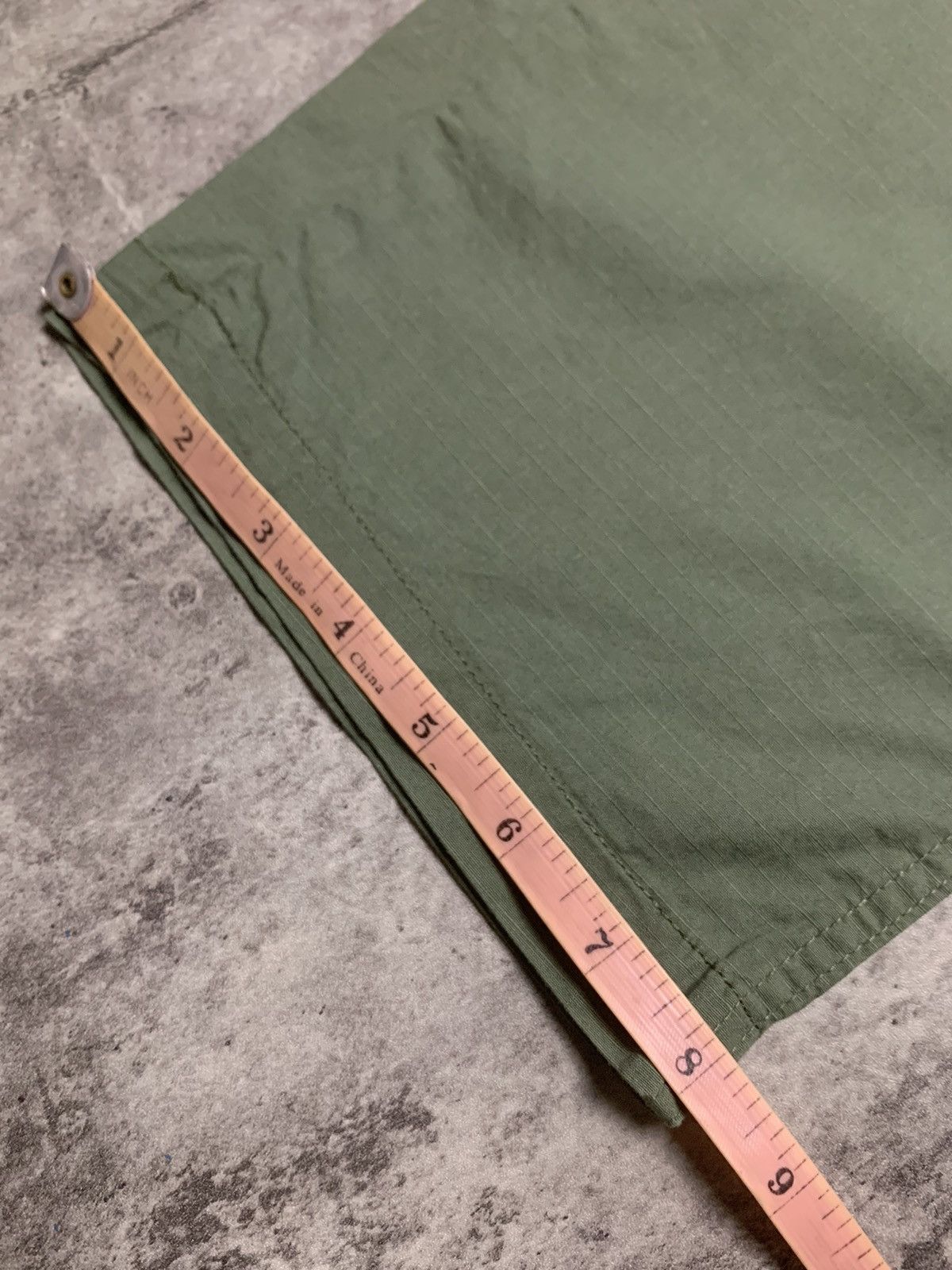 Orslow Japanese Olive Green Fatigue Rip Stop Lowrys Farm Size US 29 - 16 Thumbnail