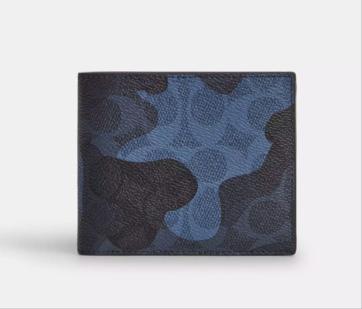 Coach NWT Coach MEN's 3-In-1 Wallet In Signature Camo Print CW232 Size ONE SIZE - 7 Thumbnail