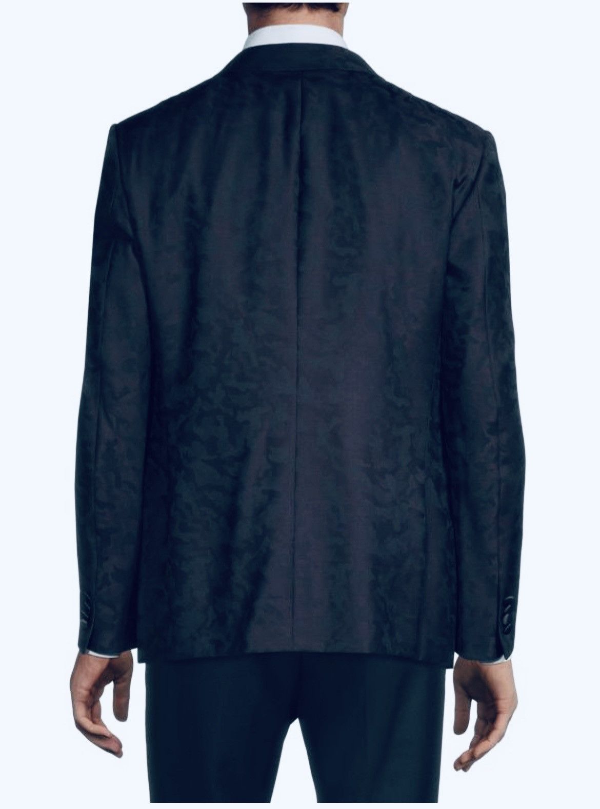 John Varvatos One Button Jacquard Jacket. Size EU 54 USA 44 Size US L / EU 52-54 / 3 - 3 Thumbnail