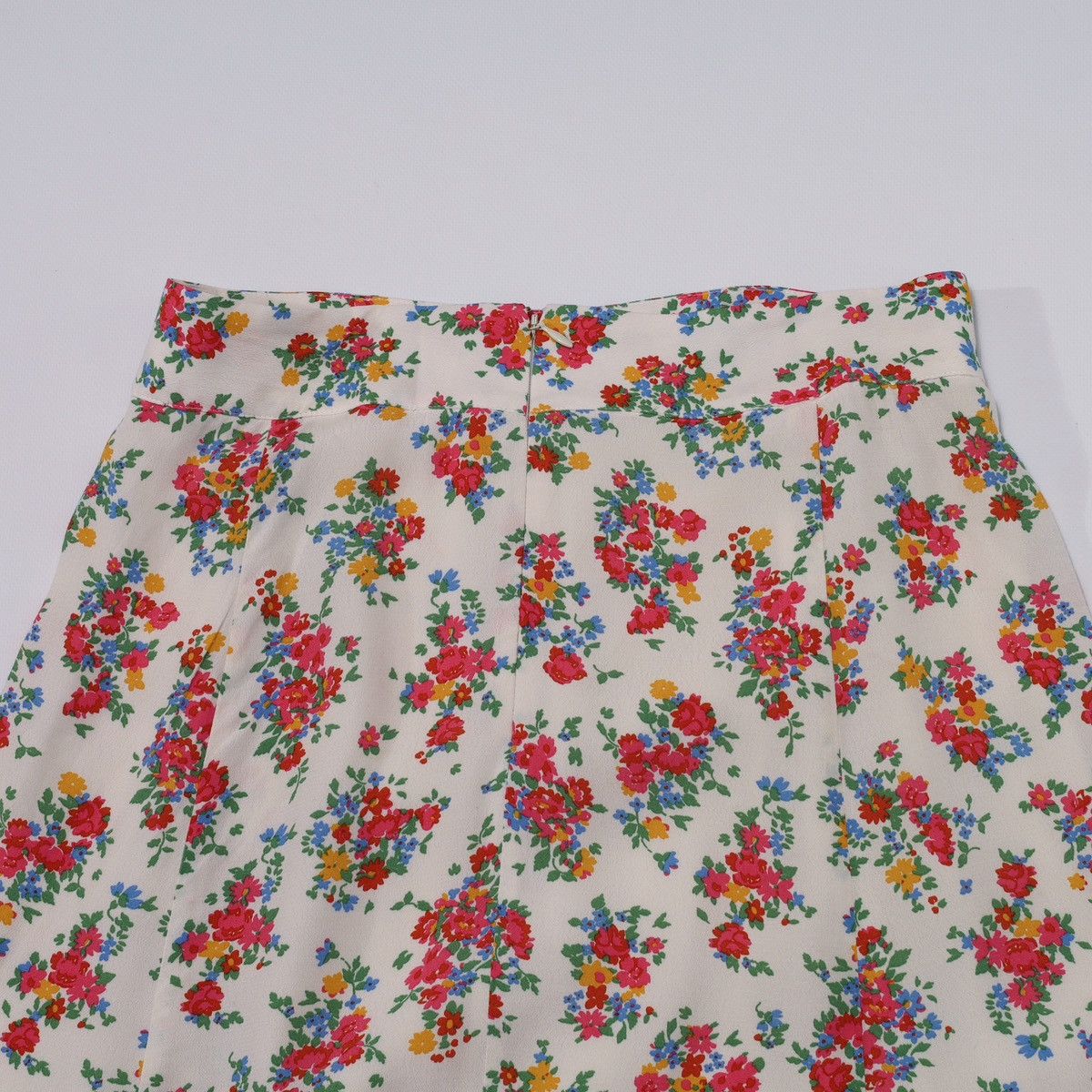 Sezane Sezane Viscose Skirt Printed Flowers Floral Size 26" / US 2 / IT 38 - 9 Thumbnail