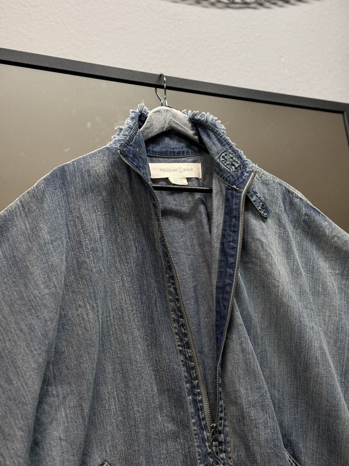 Japanese Brand Vintage Balenciaga Style Oversized Denim Opium Gothic Japan Size US L / EU 52-54 / 3 - 7 Thumbnail