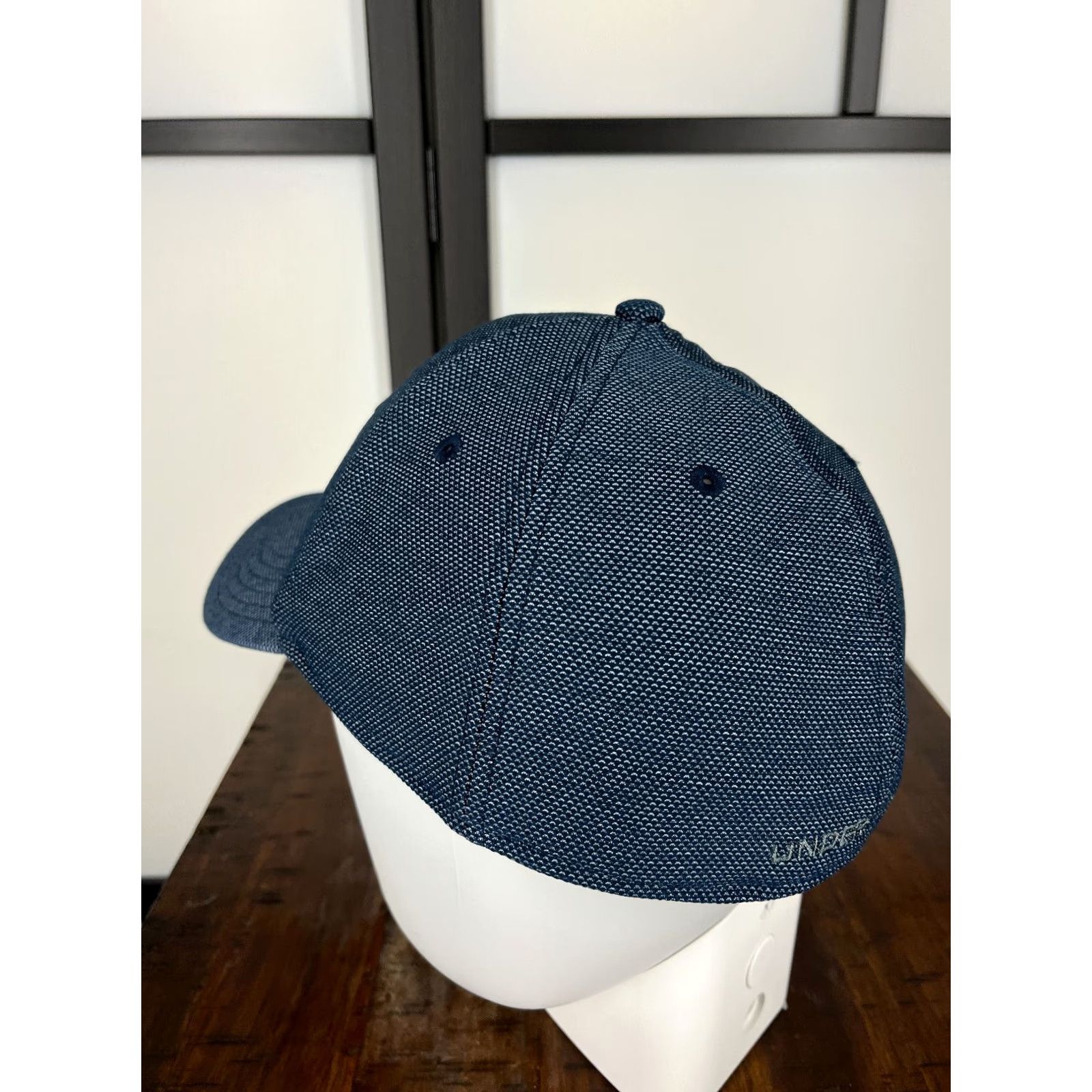 Under Armour Under Armour Blitzing Hat Cap Fitted XL Blue Classic Fit Polyester Canvas Baseball Cap Men Adult Size ONE SIZE - 5 Thumbnail