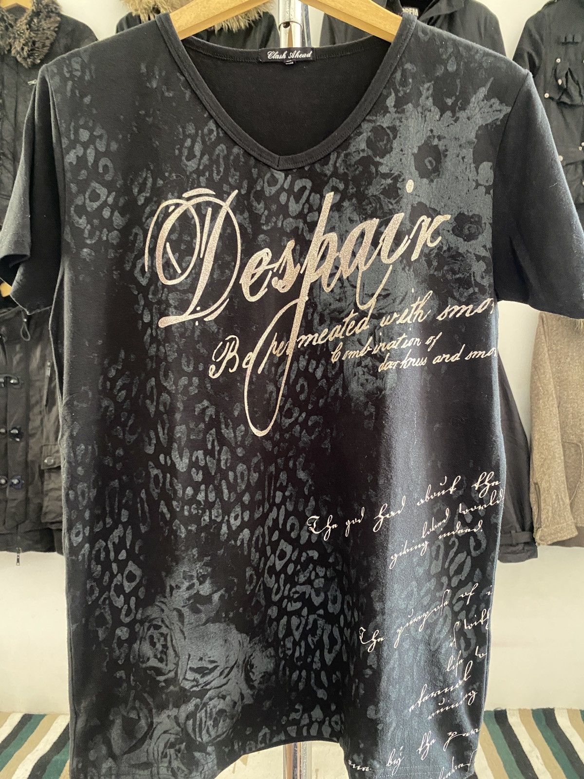 Hysteric Glamour × Undercover Japanese Clash A Head Poem Ifsixwasnine LGB Style Tee Size US M / EU 48-50 / 2 - 7 Thumbnail
