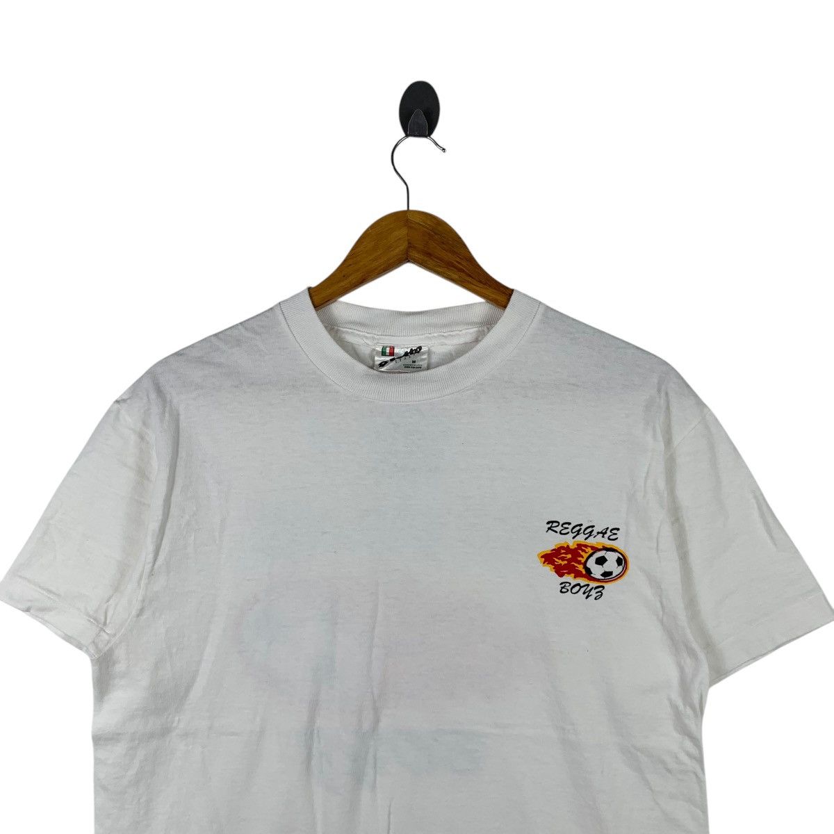 Lotto Sport × Vintage Vintage LOTTO Sportswear WorldCup 1998 JamaicaRaggae T-Shirt Size US M / EU 48-50 / 2 - 2 Thumbnail