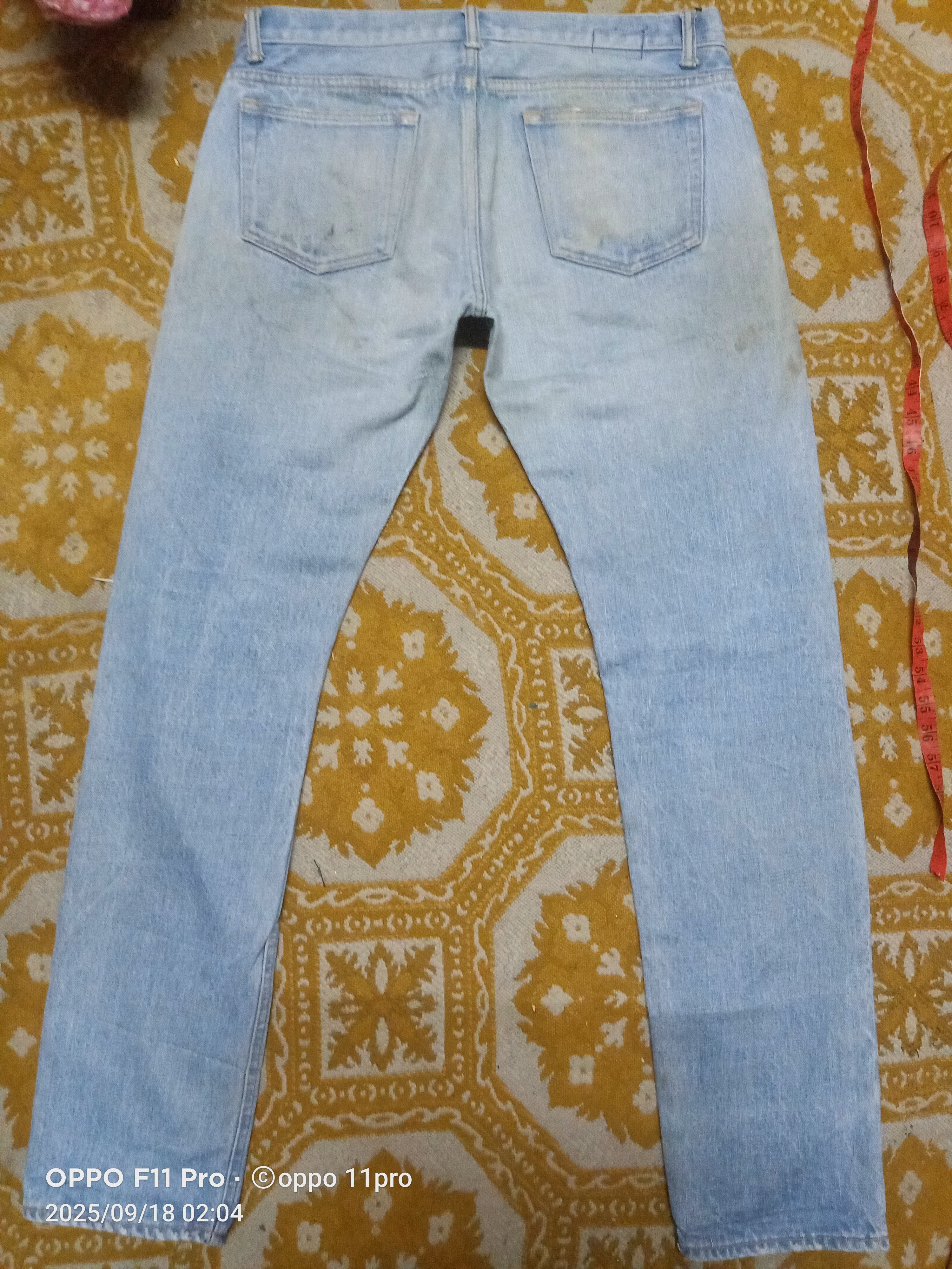 Japanese Brand 🌟 Pallet Life Story RedSelvedge Denim Men 🌟 Size US 33 - 18 Thumbnail