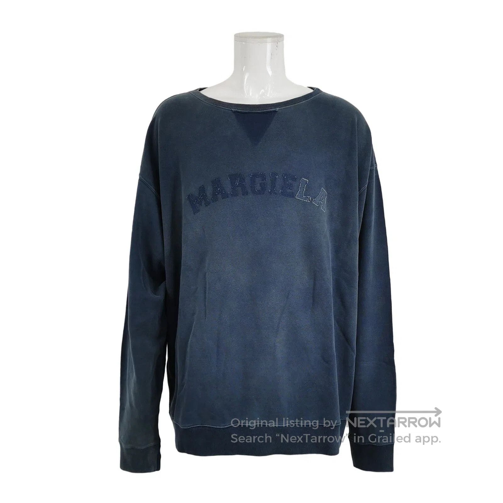 Maison Margiela Maison Margiela Embroided Numbers Logo Hoodie